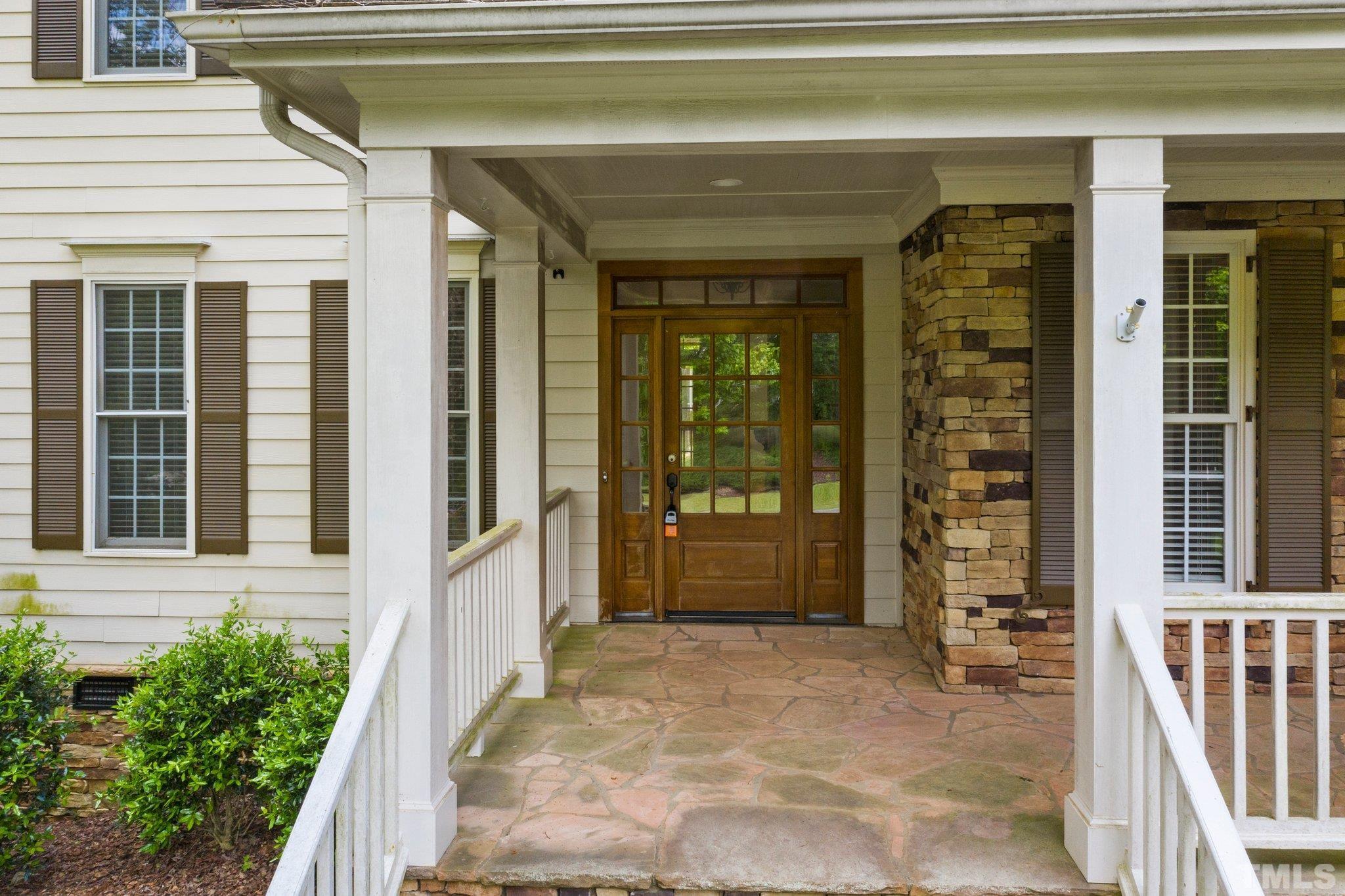 4012 Grandbridge Drive Apex, NC 27539 - Photo 8 of 51 a view of entrance front of house