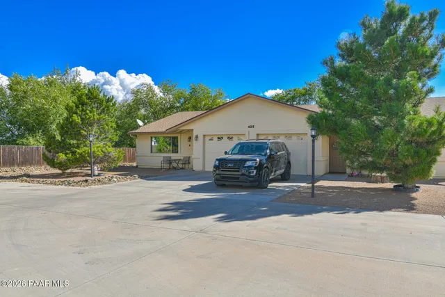 a view of a house with a patio