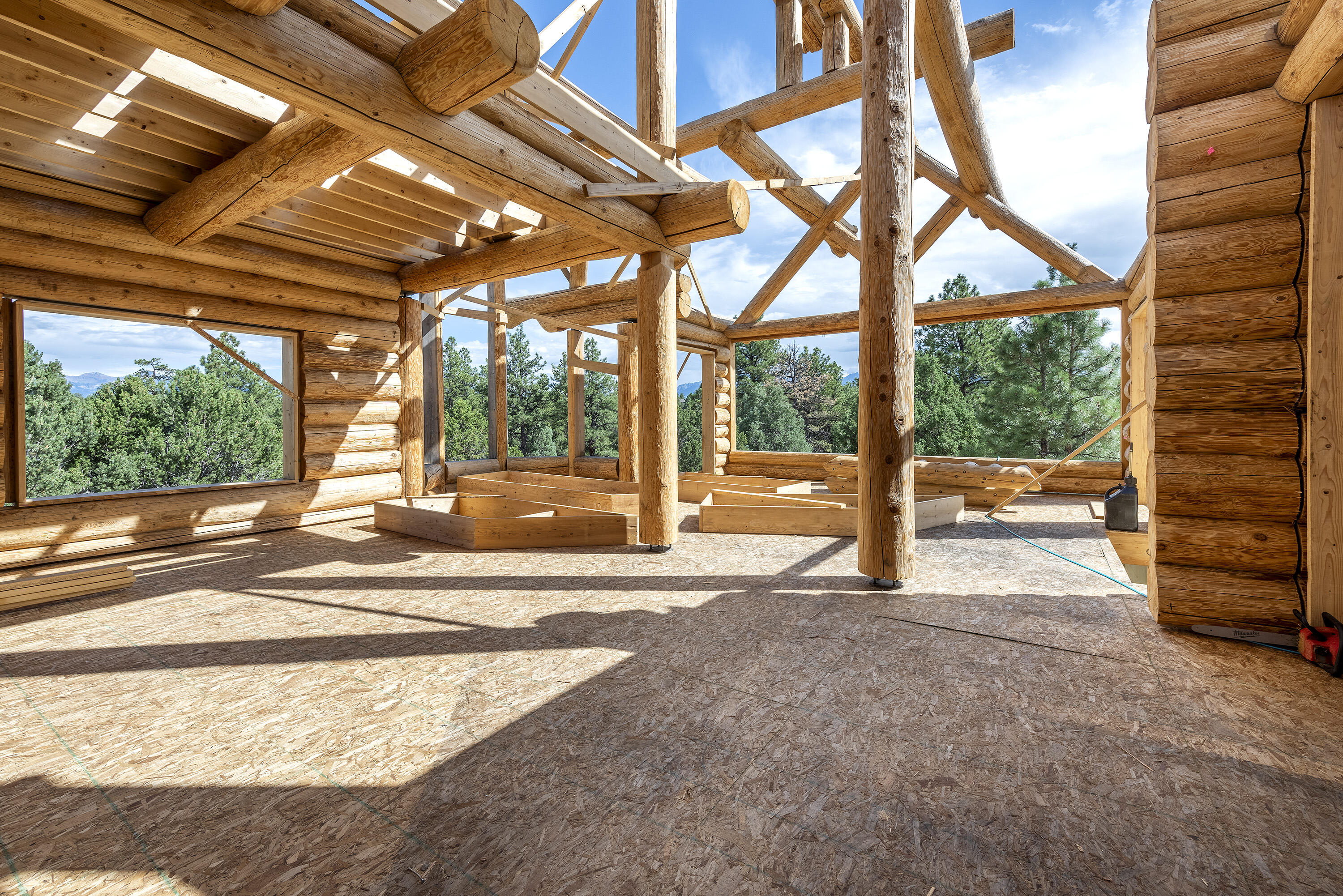 74 White Tail Lane Ridgway, CO 81432 - Photo 29 of 53 a view of a patio with a table and chairs next to a yard