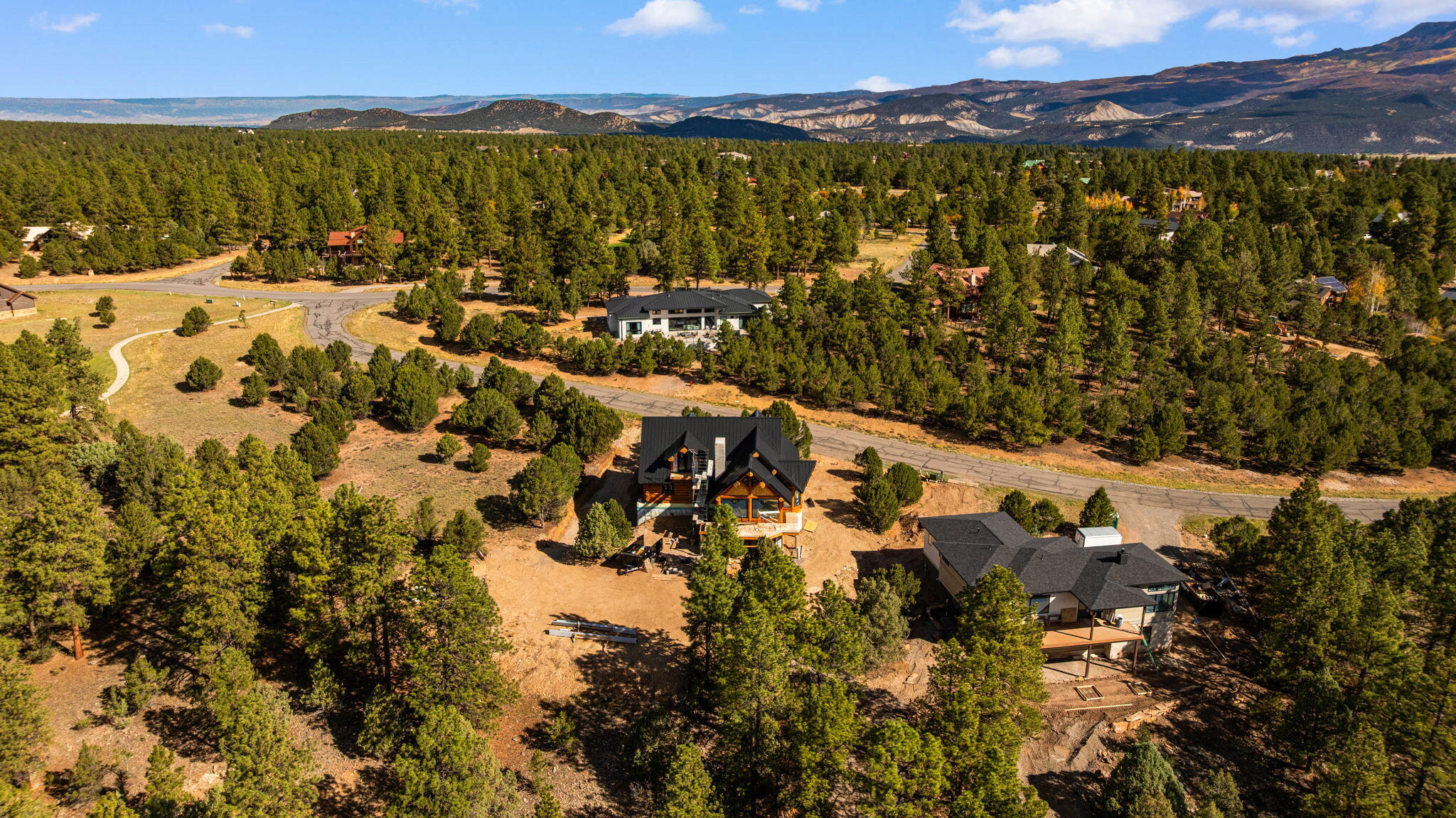 74 White Tail Lane Ridgway, CO 81432 - Photo 50 of 53 a view of a city with mountains in the background
