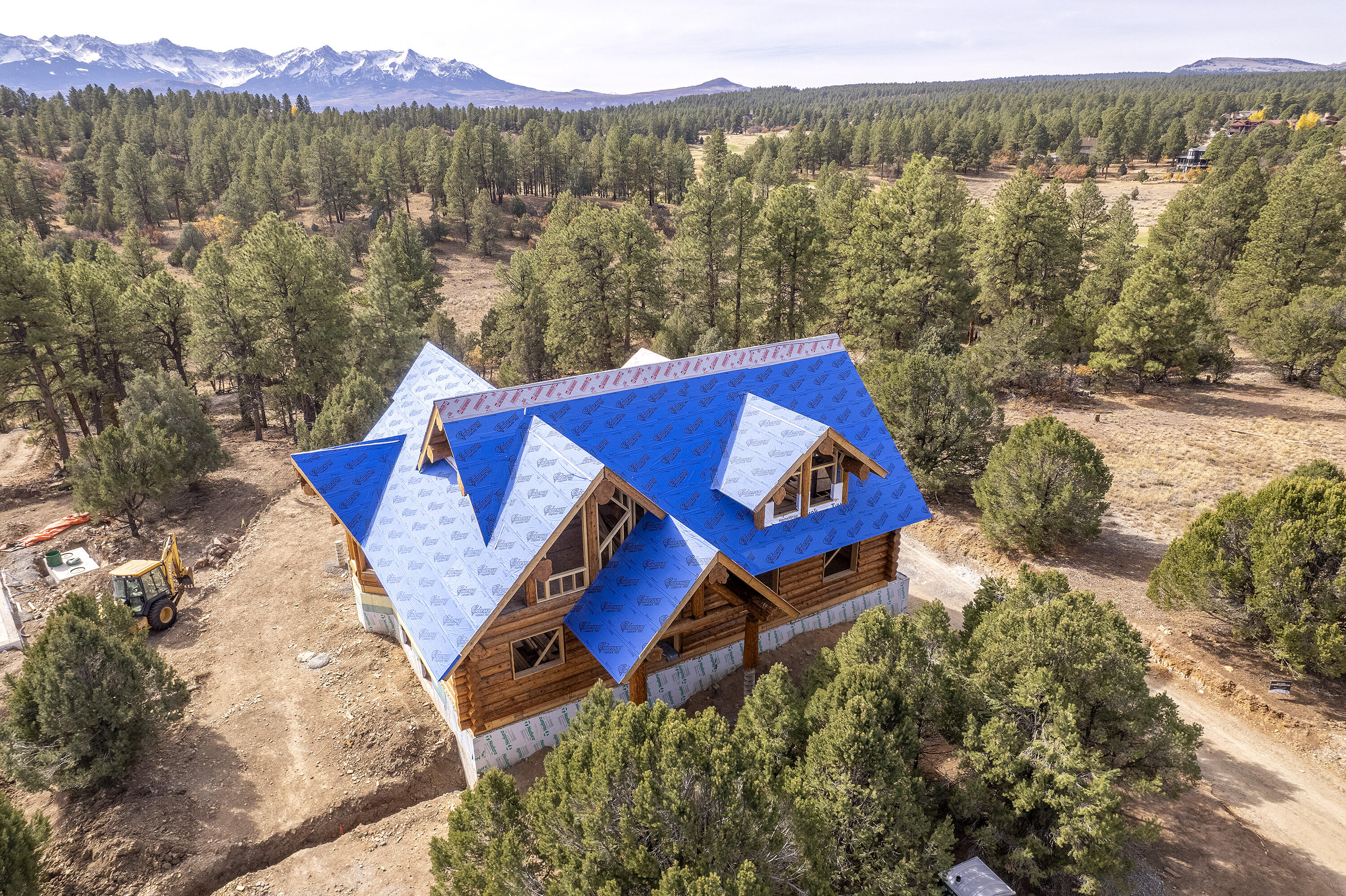 74 White Tail Lane Ridgway, CO 81432 - Photo 5 of 53 a aerial view of a house with a lake view