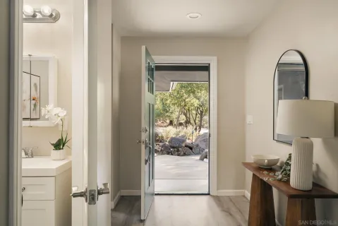 a view of living room