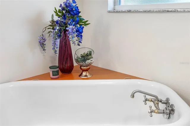 a view of two chairs in patio