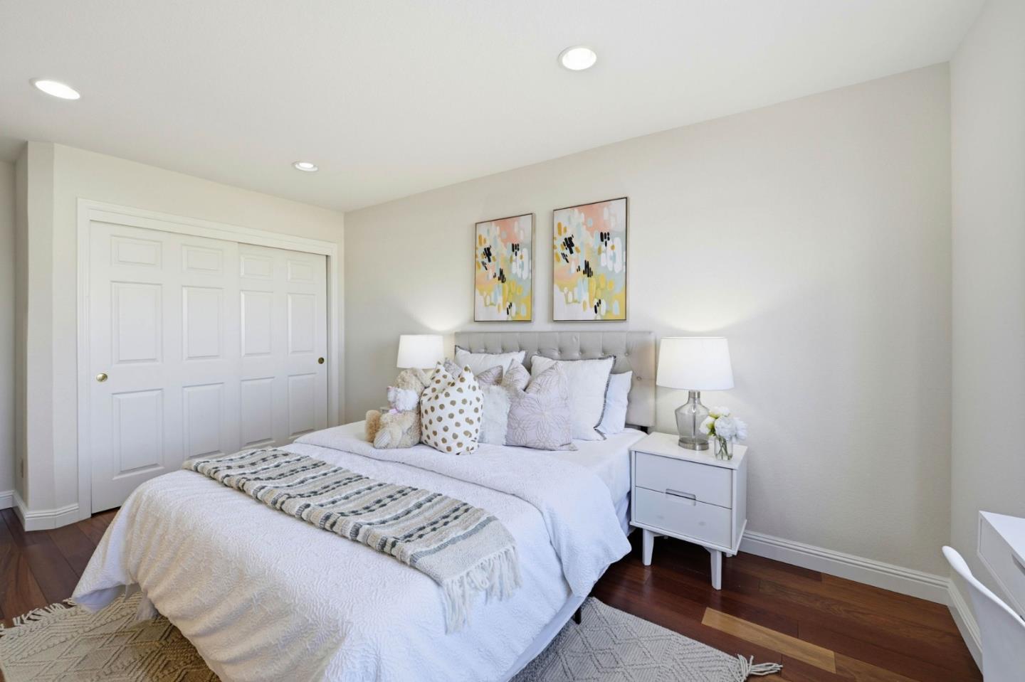 6207 McAbee Road San Jose, CA 95120 - Photo 33 of 48 a bedroom with a bed and a window