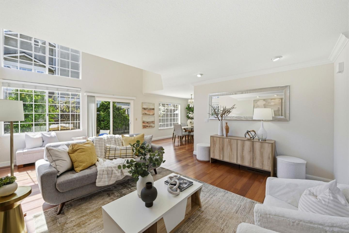 6207 McAbee Road San Jose, CA 95120 - Photo 6 of 48 a living room with furniture and a large window