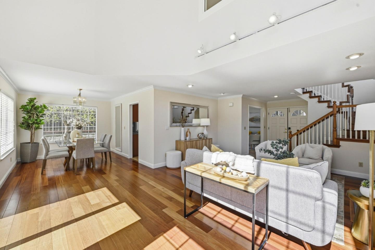 6207 McAbee Road San Jose, CA 95120 - Photo 9 of 48 a living room with furniture and a table