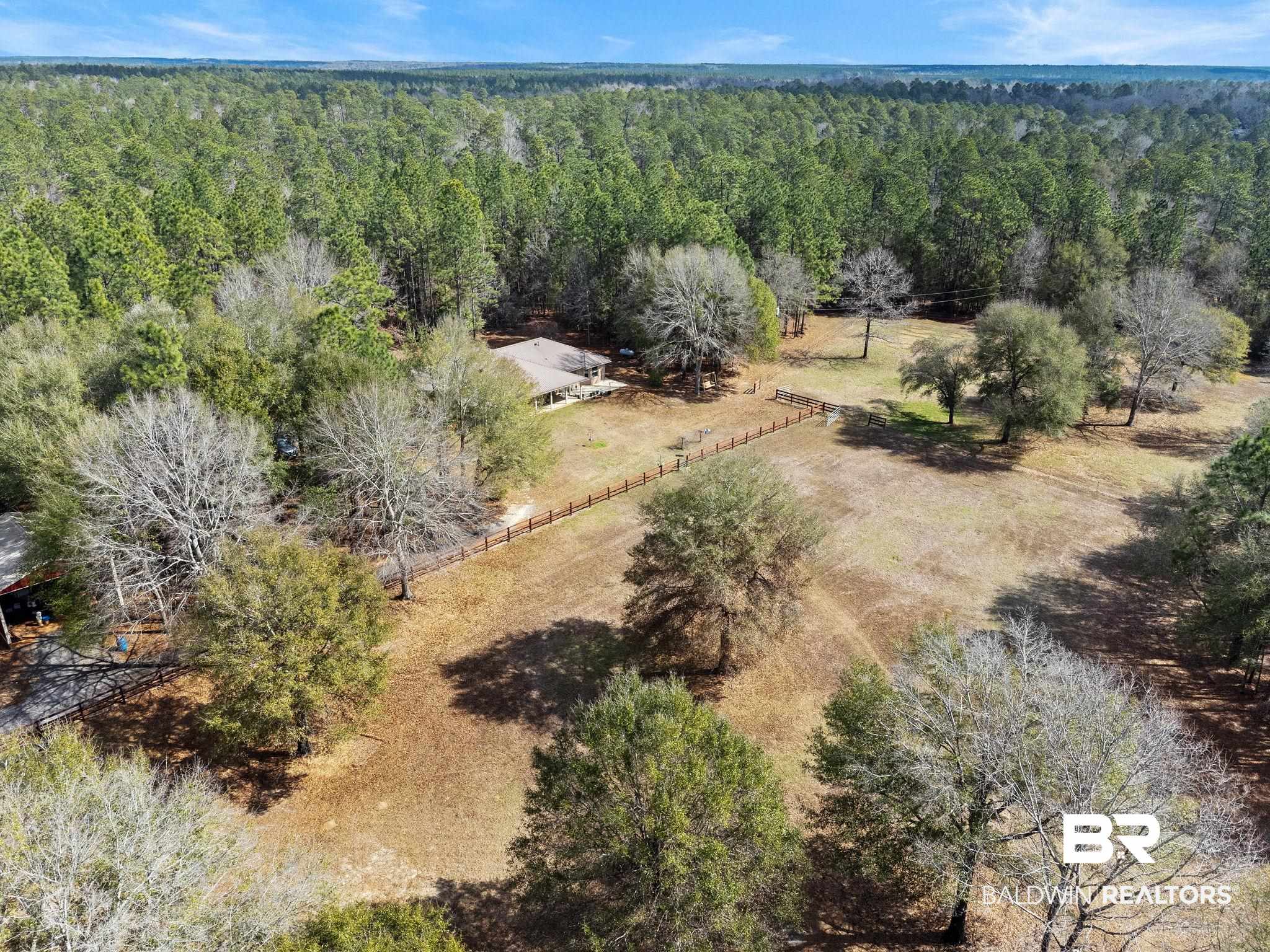 24250 Hack Road Bay Minette, AL 36507 - Photo 85 of 88 View of rural area featuring a heavily wooded area