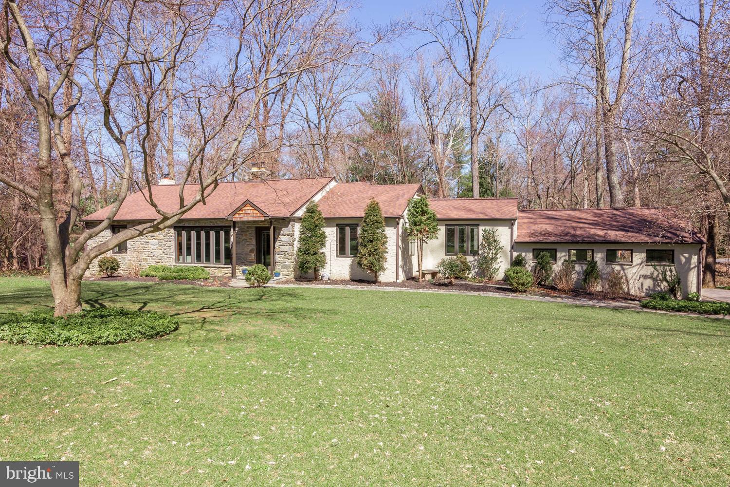18 Rabbit Run Road Rose Valley, PA 19086 - Photo 1 of 45 Exterior Front