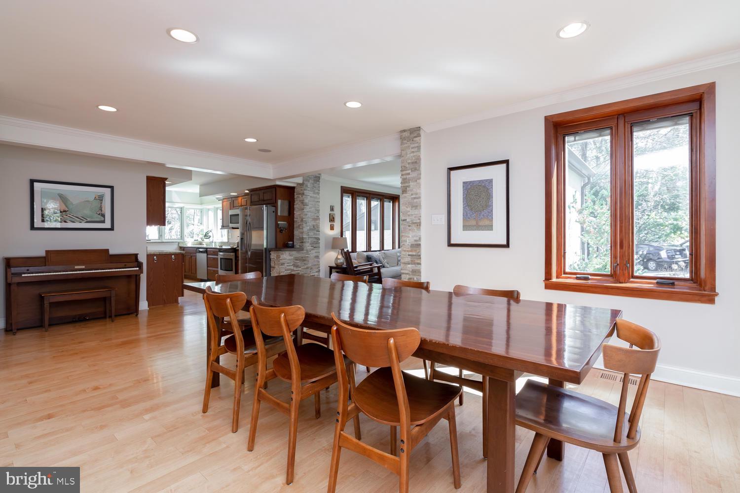 18 Rabbit Run Road Rose Valley, PA 19086 - Photo 11 of 45 Dining Area into Kitchen
