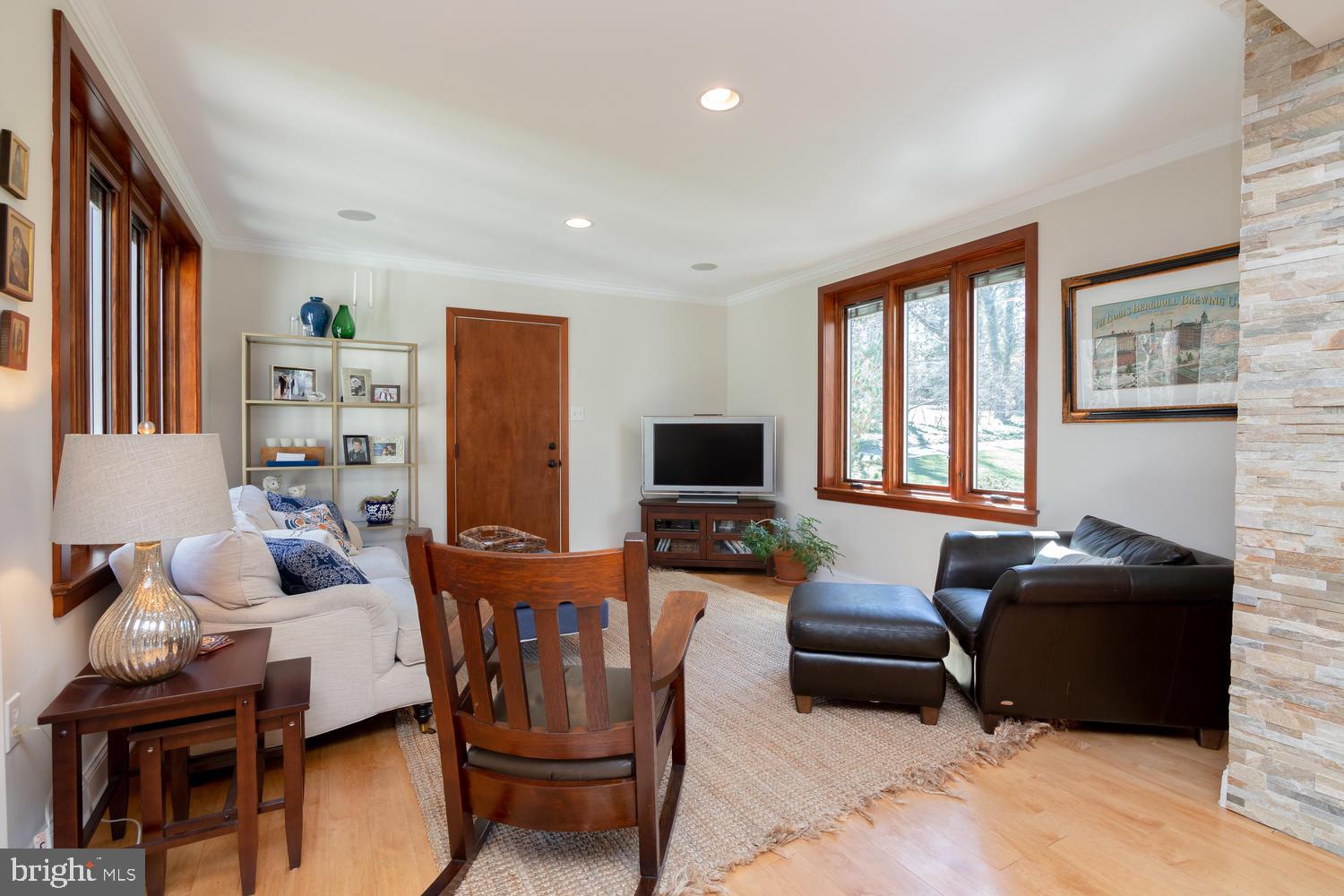 18 Rabbit Run Road Rose Valley, PA 19086 - Photo 16 of 45 Den/Family Room with door to Garage