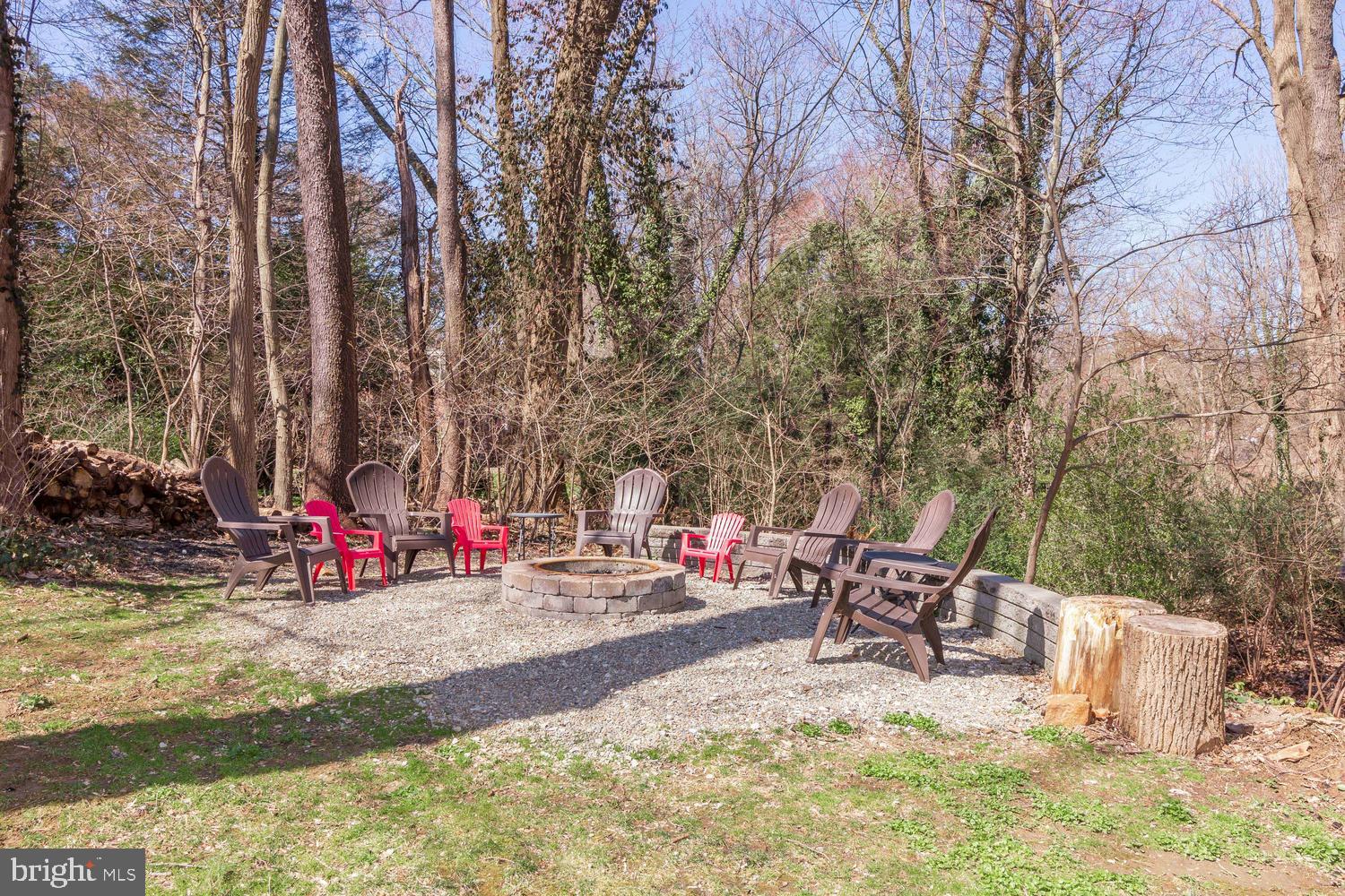 18 Rabbit Run Road Rose Valley, PA 19086 - Photo 42 of 45 Exterior Fire Pit