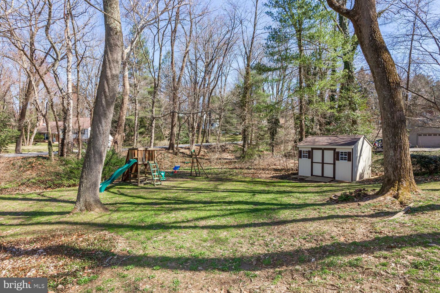 18 Rabbit Run Road Rose Valley, PA 19086 - Photo 43 of 45 Peaceful and Expansive Backyard