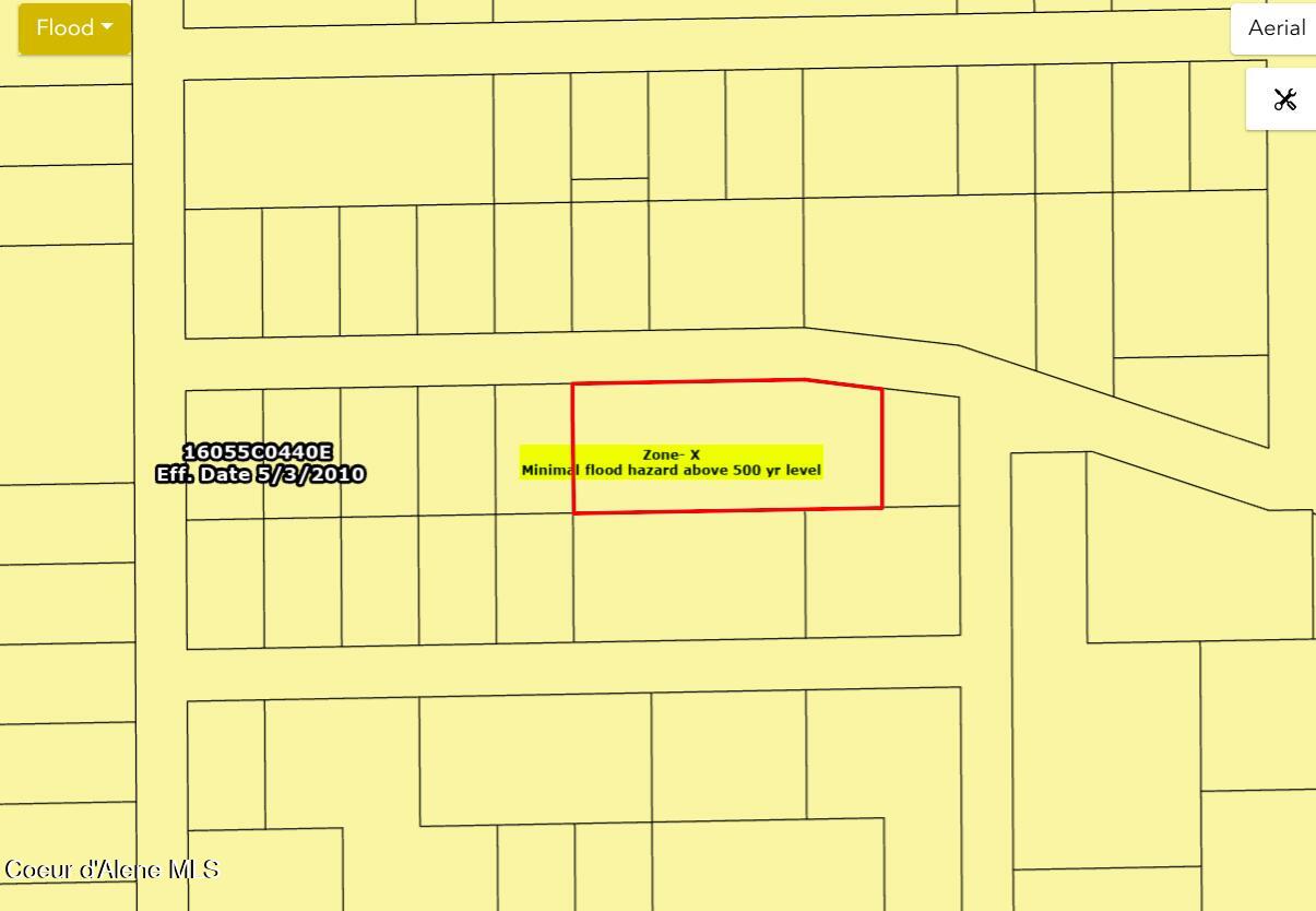 6616 East Cartwright Road Coeur D'Alene, ID 83814 - Photo 29 of 31 Map_Flood layer_FSTE_Kootenai-6616 E Car