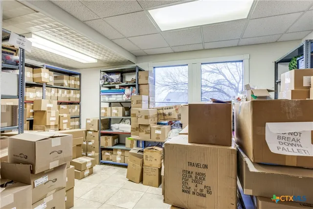 a room with furniture and a window