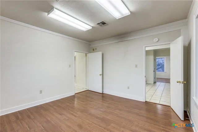 wooden floor in an empty room