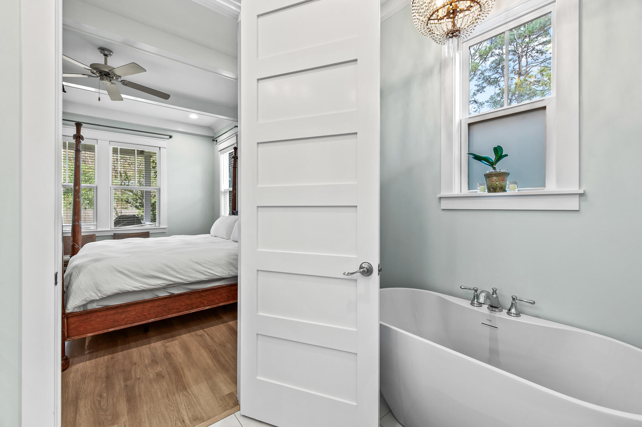 175 Greenbriar Lane Santa Rosa Beach, FL 32459 - Photo 32 of 77 a bathroom with a bathtub and a shower