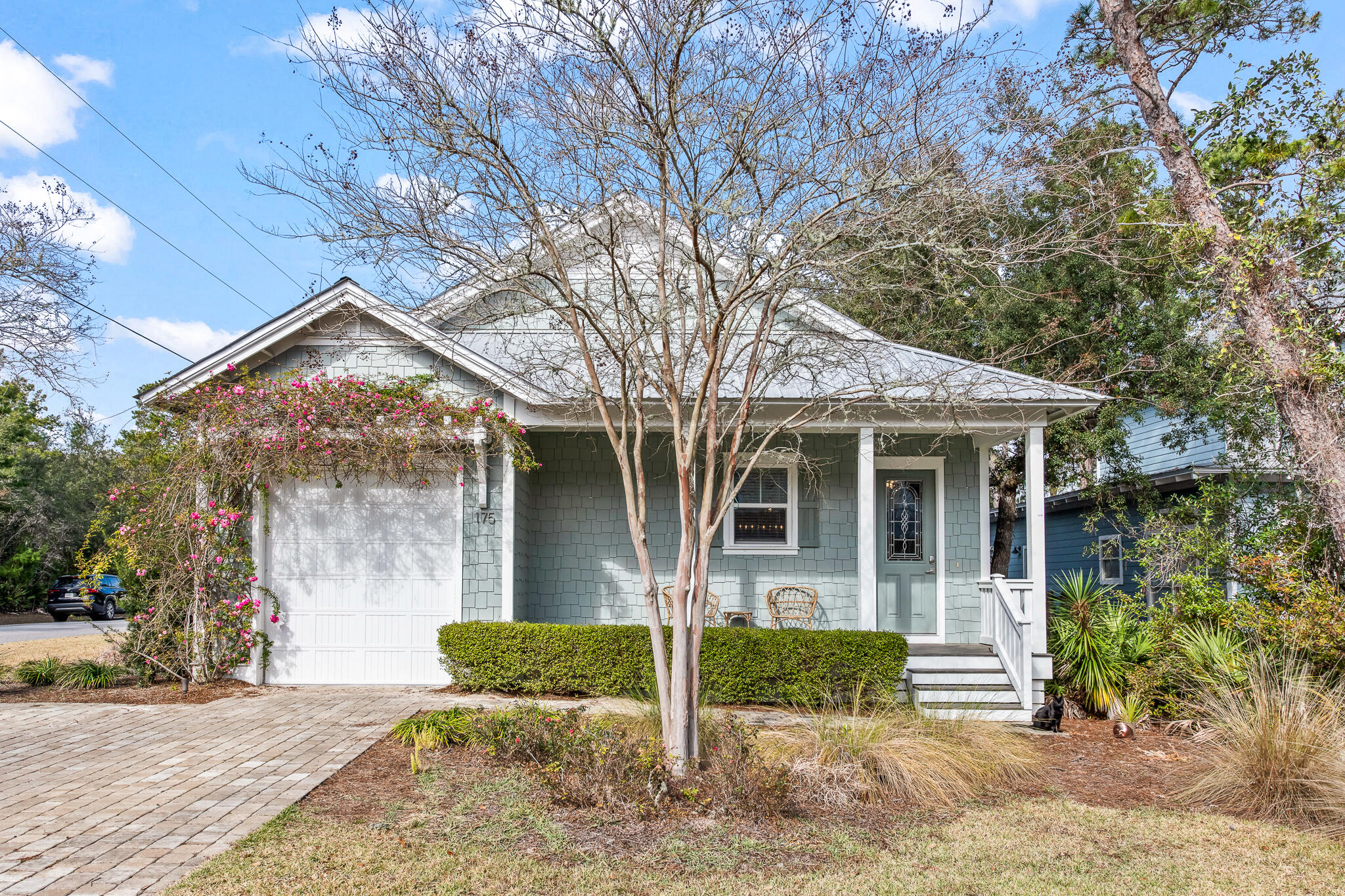 175 Greenbriar Lane Santa Rosa Beach, FL 32459 - Photo 60 of 77 front view of a house with a tree