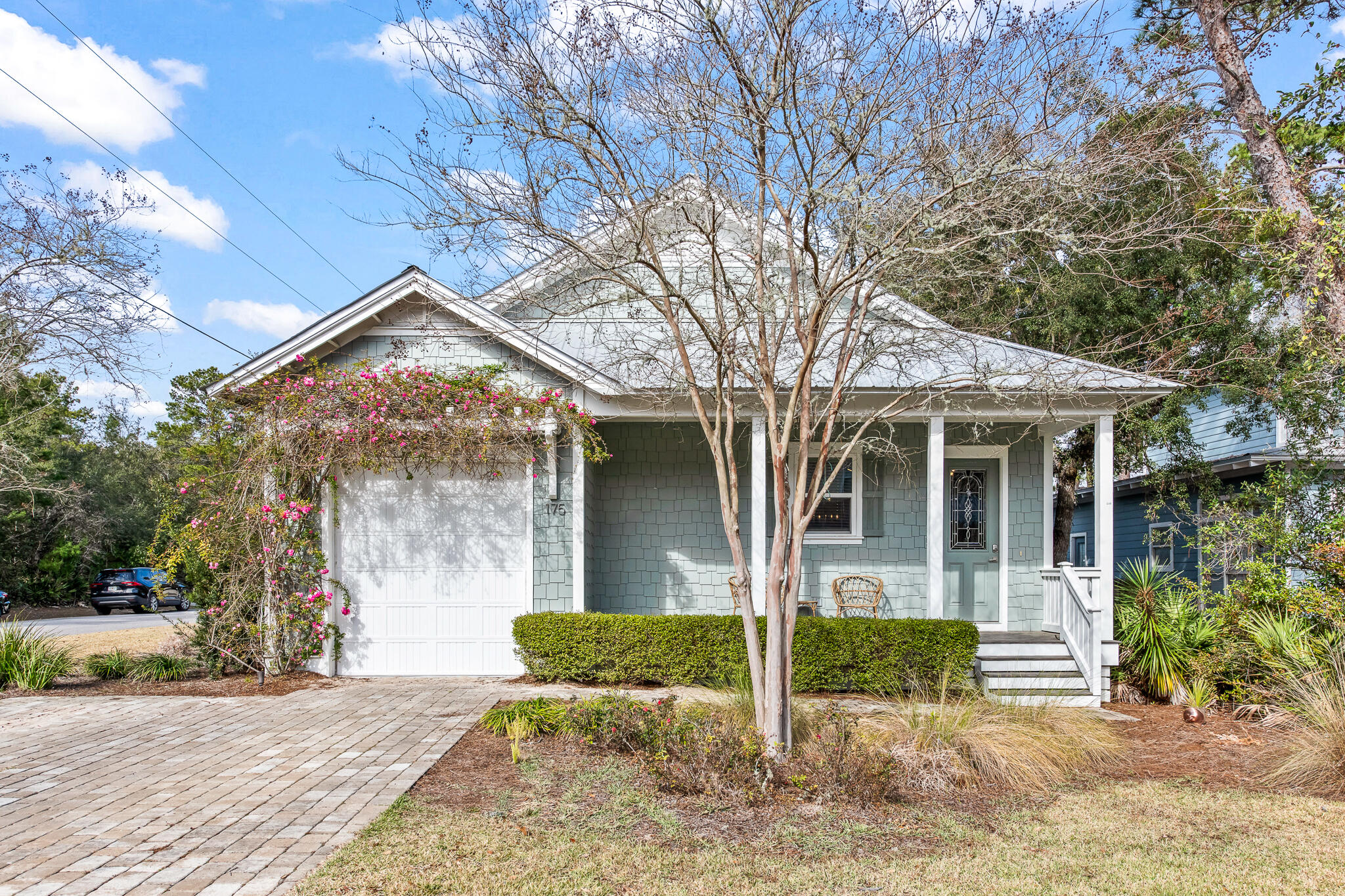 175 Greenbriar Lane Santa Rosa Beach, FL 32459 - Photo 61 of 77 a front view of a house with a yard