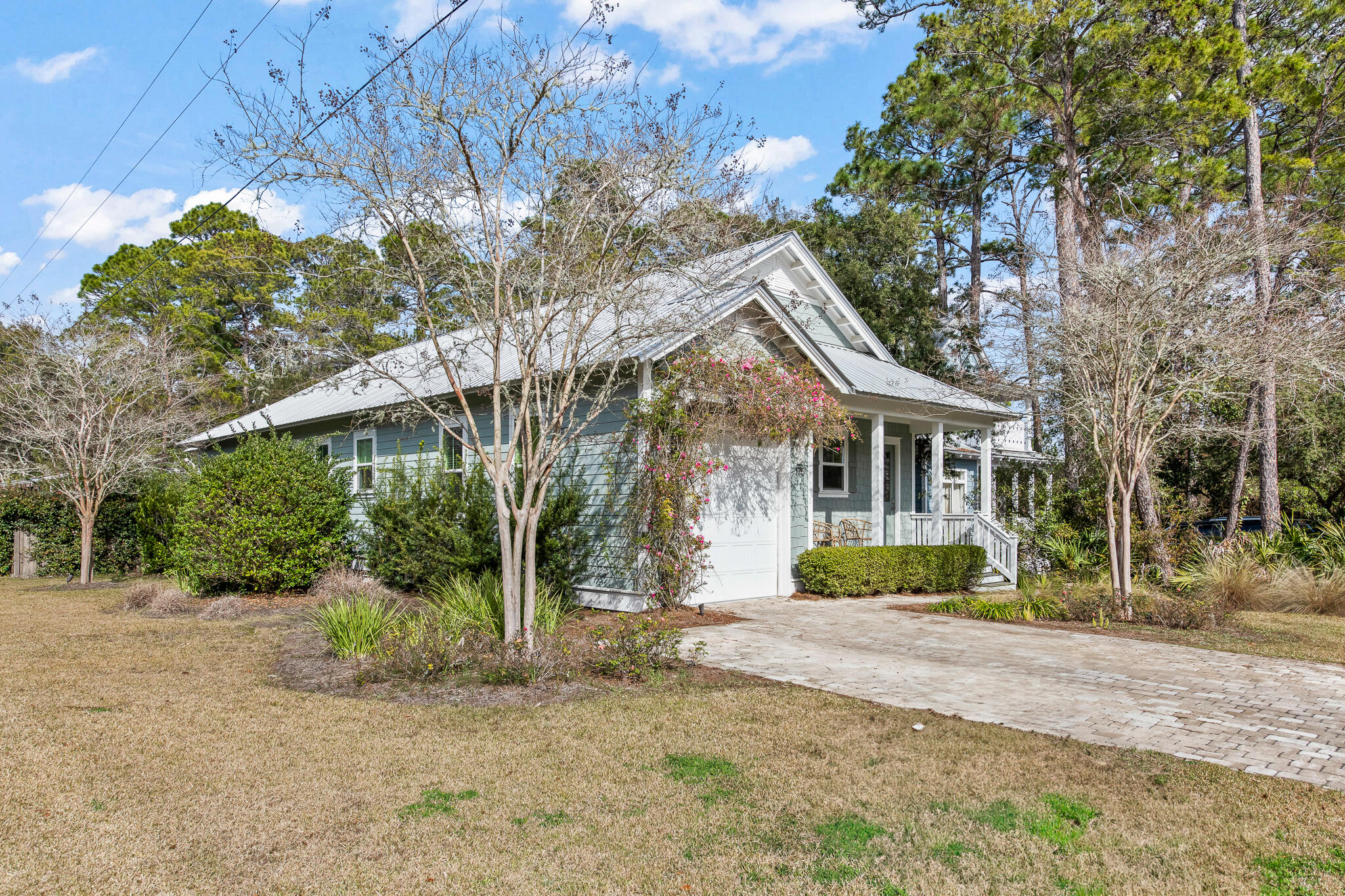 175 Greenbriar Lane Santa Rosa Beach, FL 32459 - Photo 66 of 77 a front view of a house with a yard