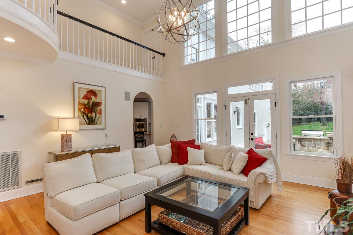 2001 Malvern Court Raleigh, NC 27615 - Photo 6 of 25 a living room with furniture and a large window