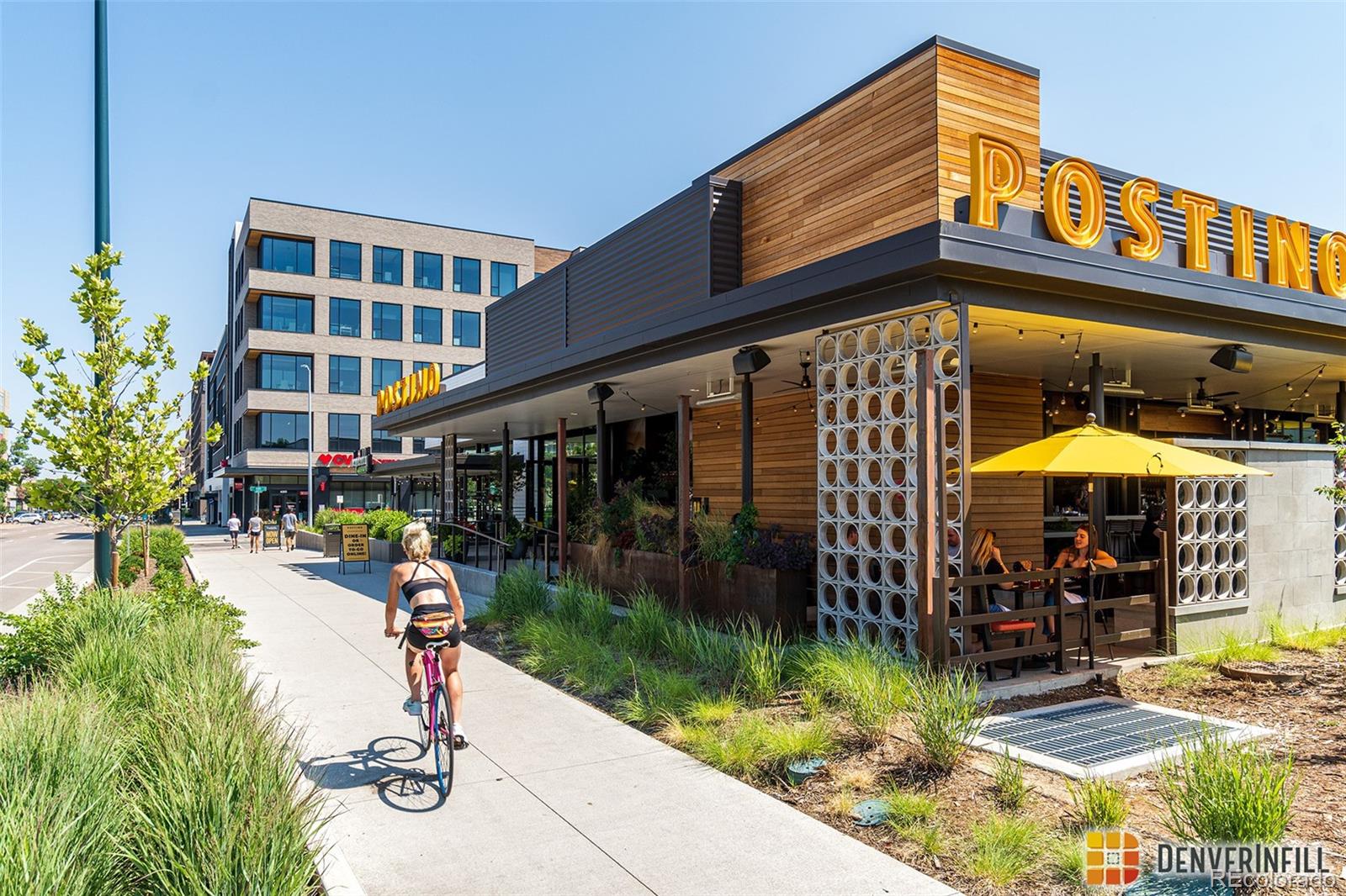 832 North Cherry Street, Unit 1 Denver, CO 80220 - Photo 35 of 41 a view of a building with sitting area