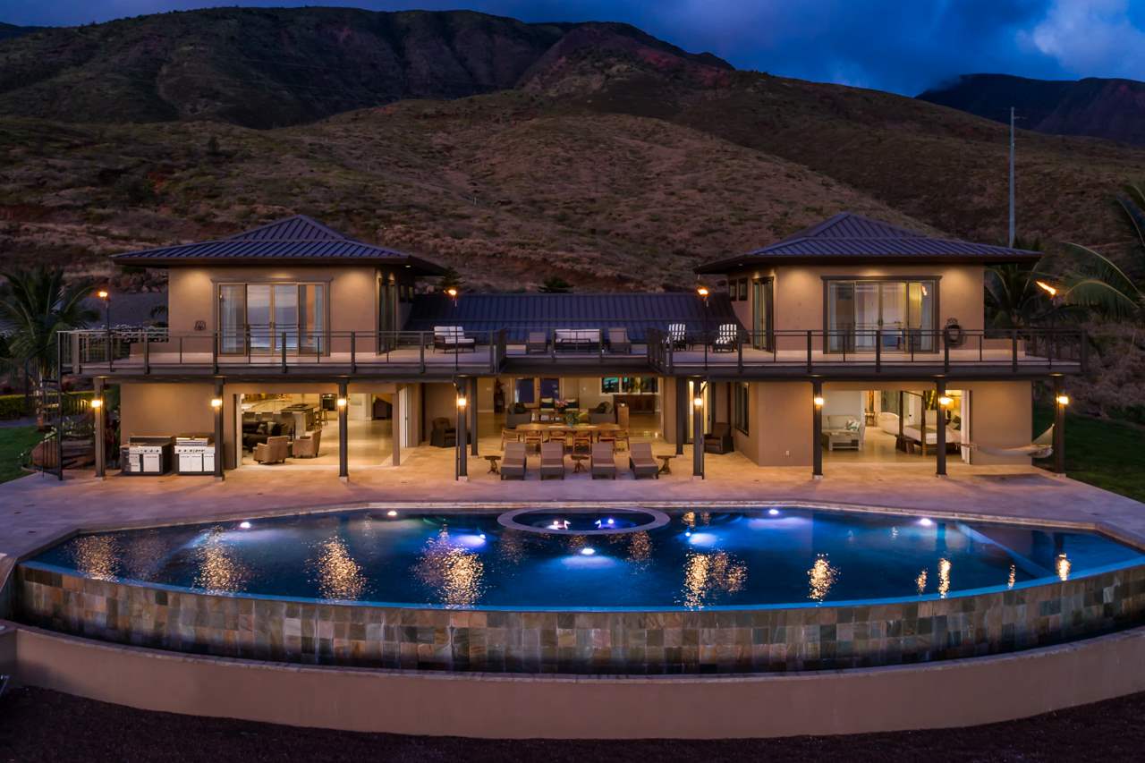 554 Punakea Loop Lahaina, HI 96761 - Photo 28 of 30 a view of a swimming pool with seating space