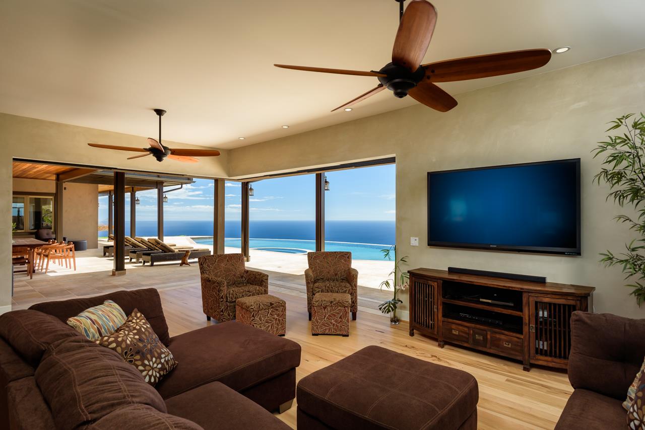 554 Punakea Loop Lahaina, HI 96761 - Photo 10 of 30 a living room with furniture and a flat screen tv