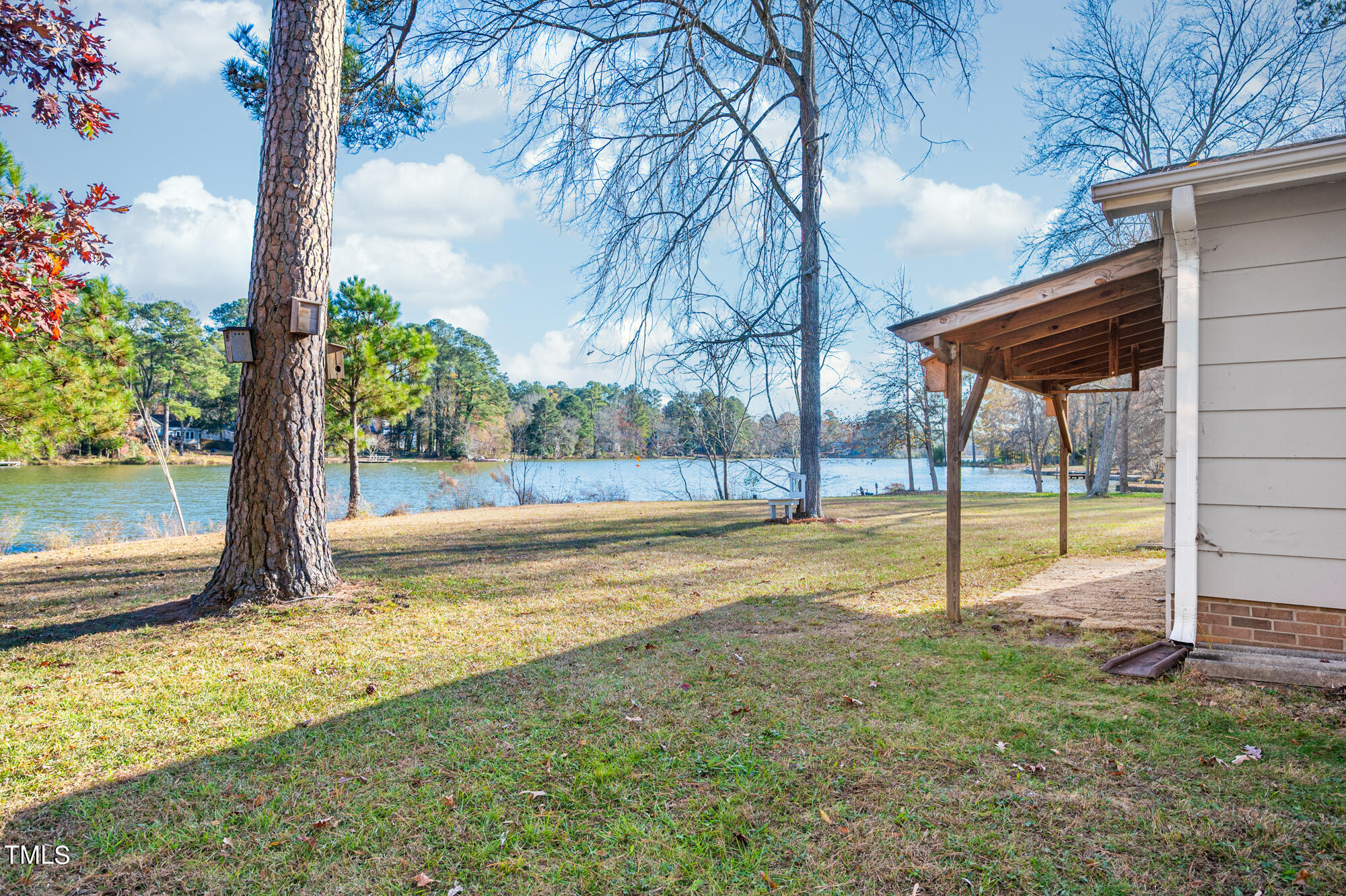 5215 Pelham Road Durham, NC 27713 - Photo 43 of 45 a view of a backyard with swimming pool