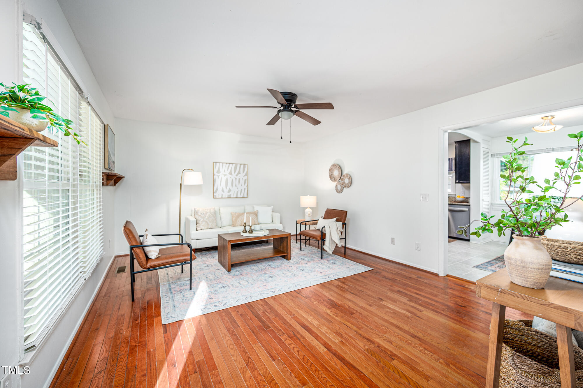 5215 Pelham Road Durham, NC 27713 - Photo 6 of 45 a living room with furniture and a table