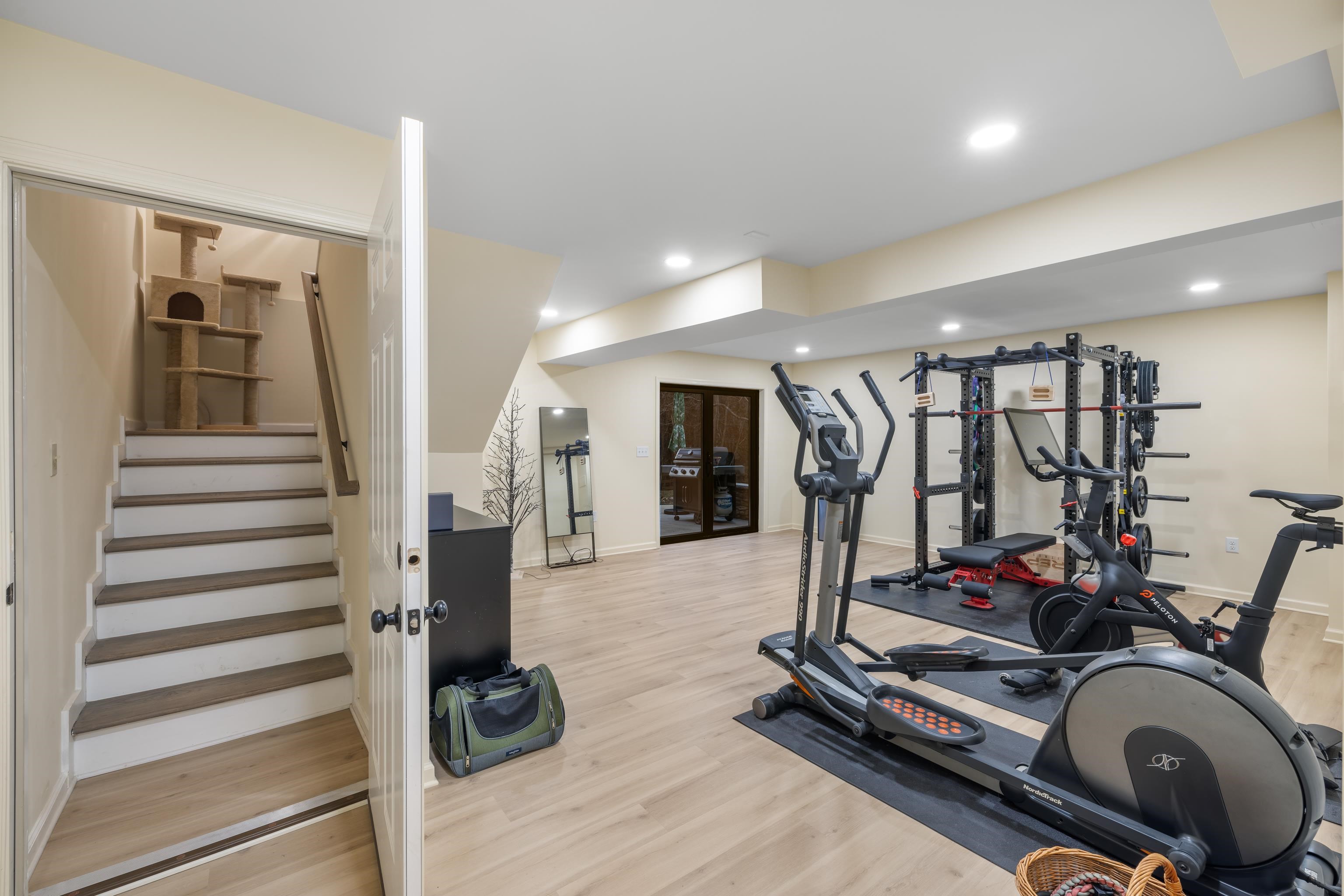 167 Raintree Road Verona, VA 24482 - Photo 43 of 75 a view of a room with gym equipment