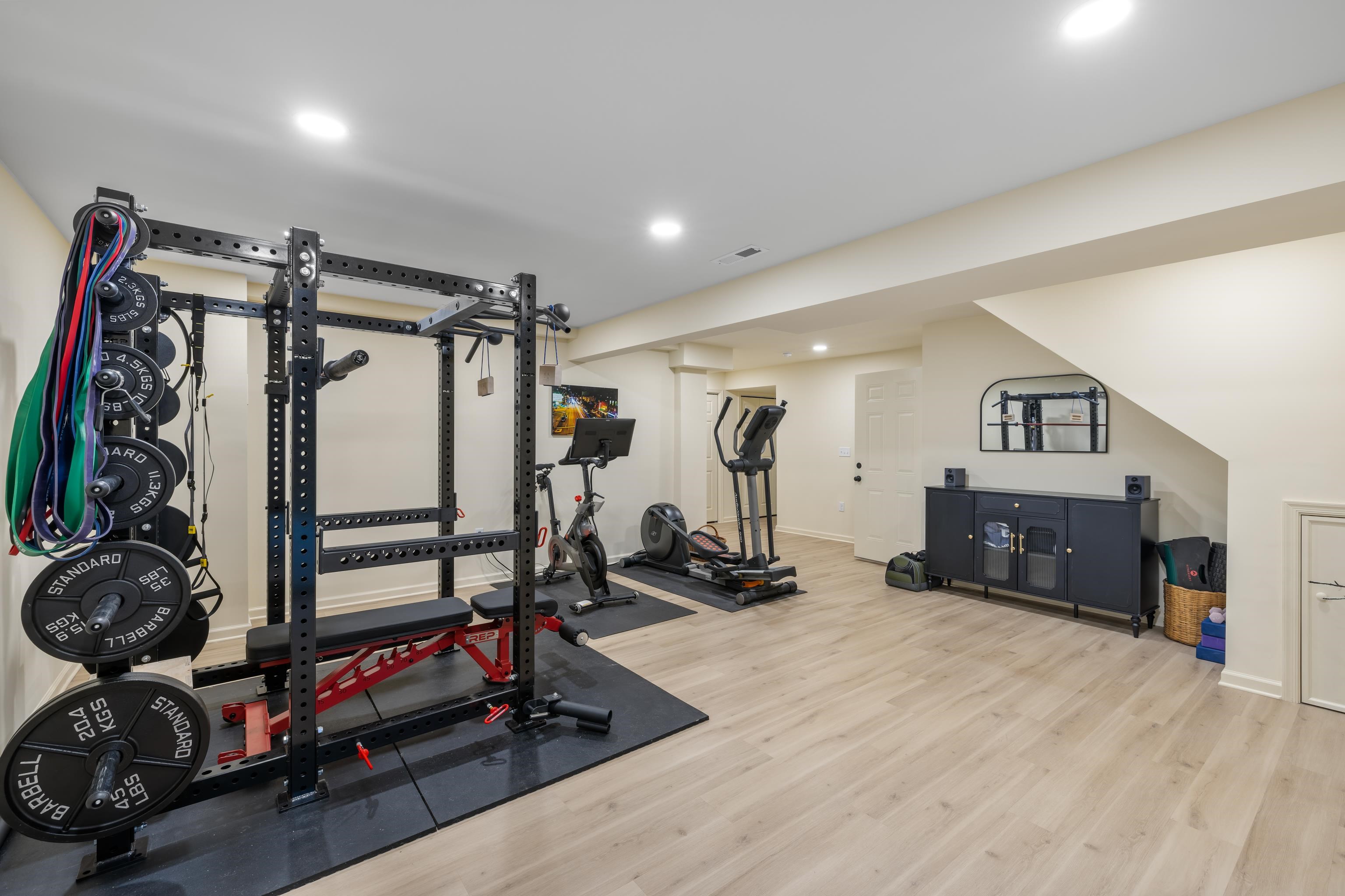 167 Raintree Road Verona, VA 24482 - Photo 45 of 75 a view of a room with gym equipment