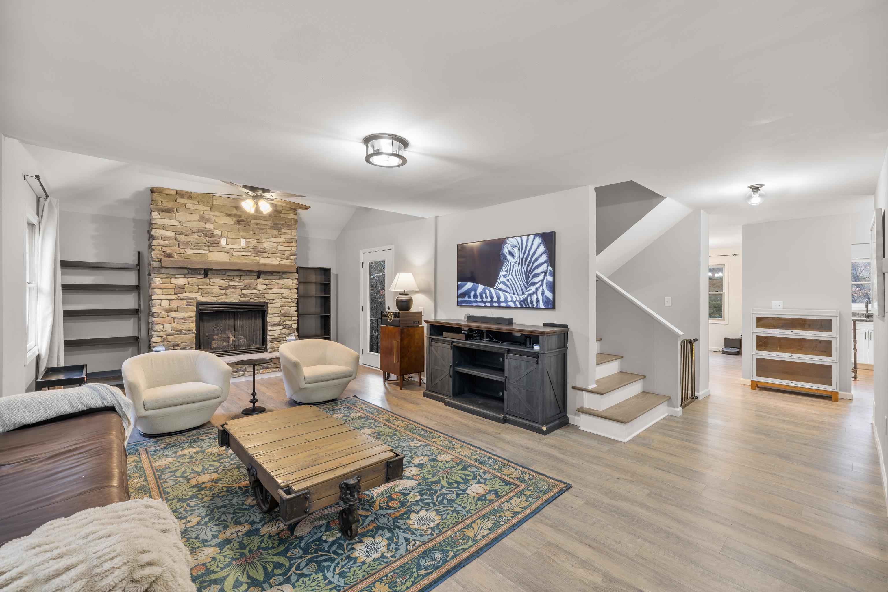 167 Raintree Road Verona, VA 24482 - Photo 6 of 75 a living room with furniture and a fireplace