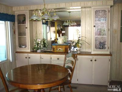 484 Biltmore Street, Unit X Santa Rosa, CA 95403 - Photo 4 of 12 Dining area with built-in hutch