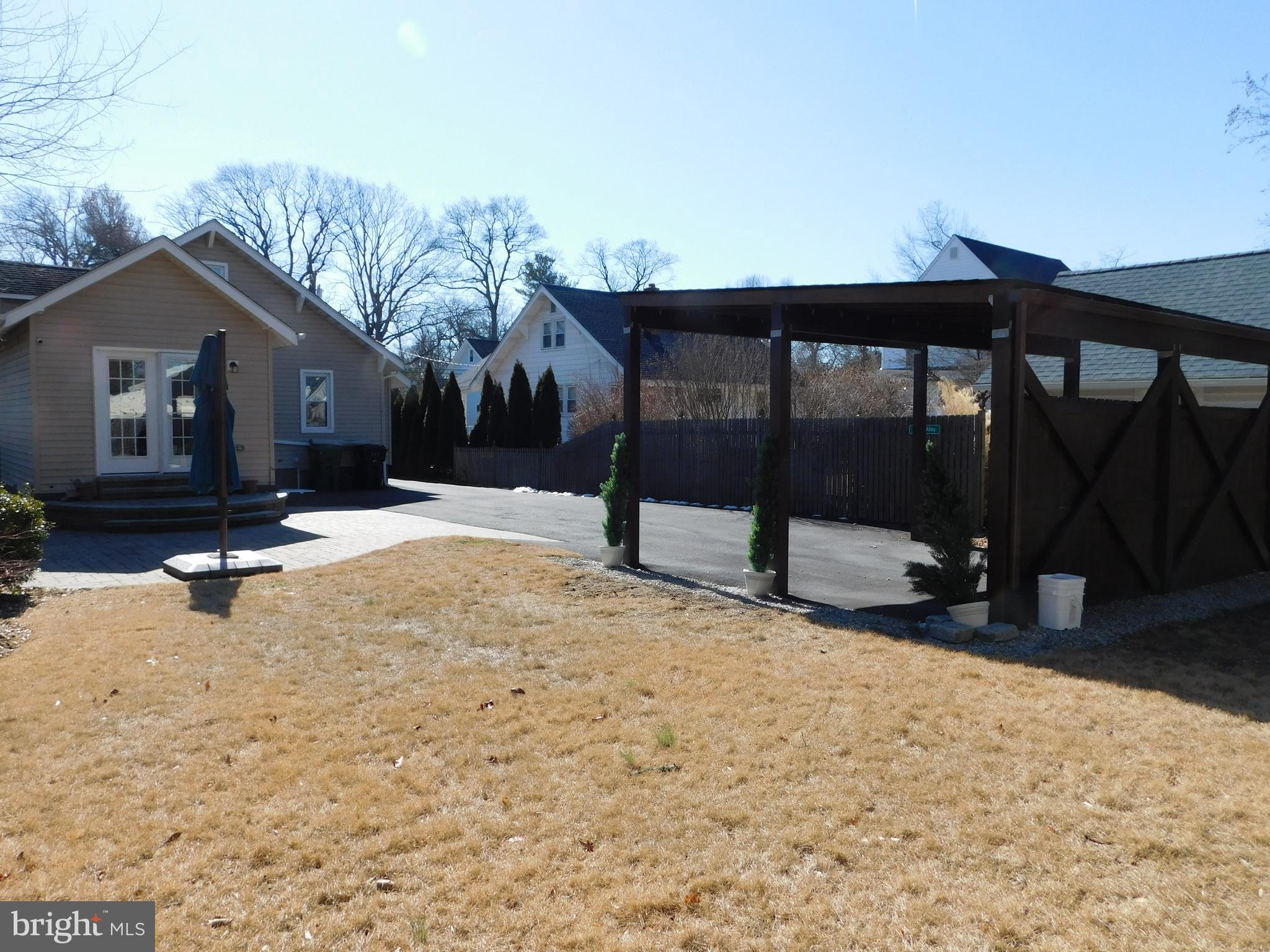 234 Crafton Avenue Pitman, NJ 08071 - Photo 56 of 61 a view of a covered with snow in the yard