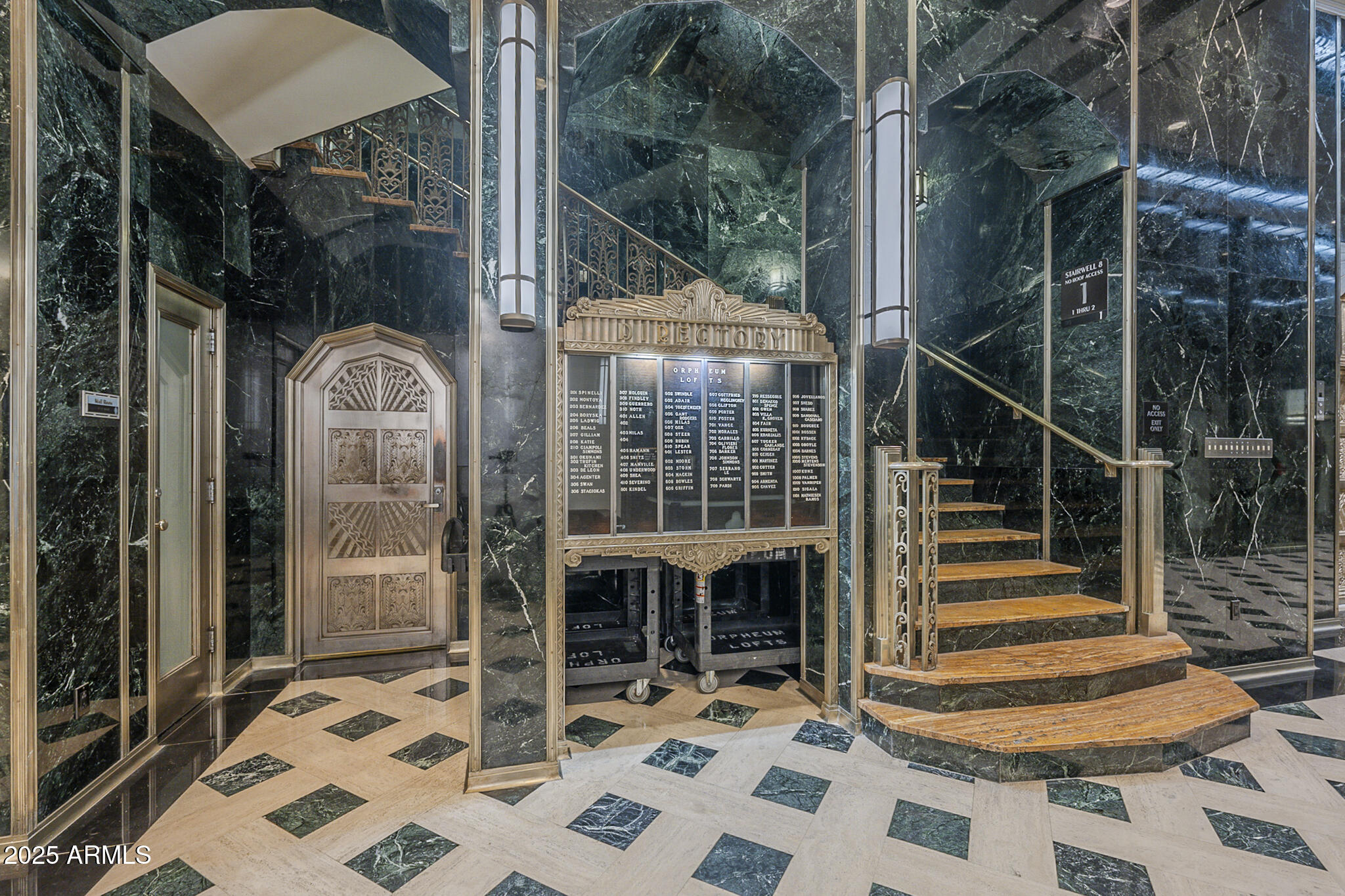 114 West Adams Street, Unit 1007 Phoenix, AZ 85003 - Photo 4 of 51 a view of entryway with a front door