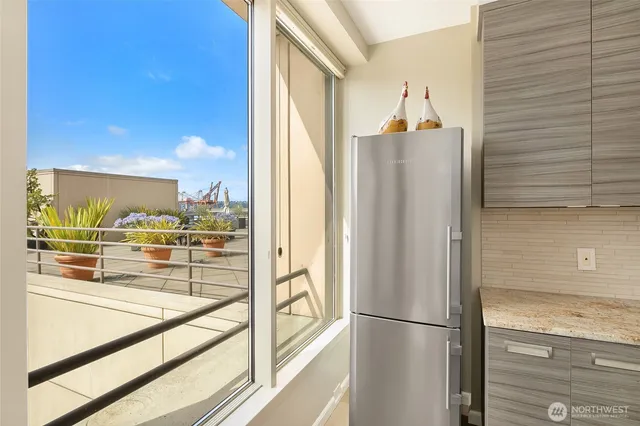 a living room with furniture fireplace and a flat screen tv