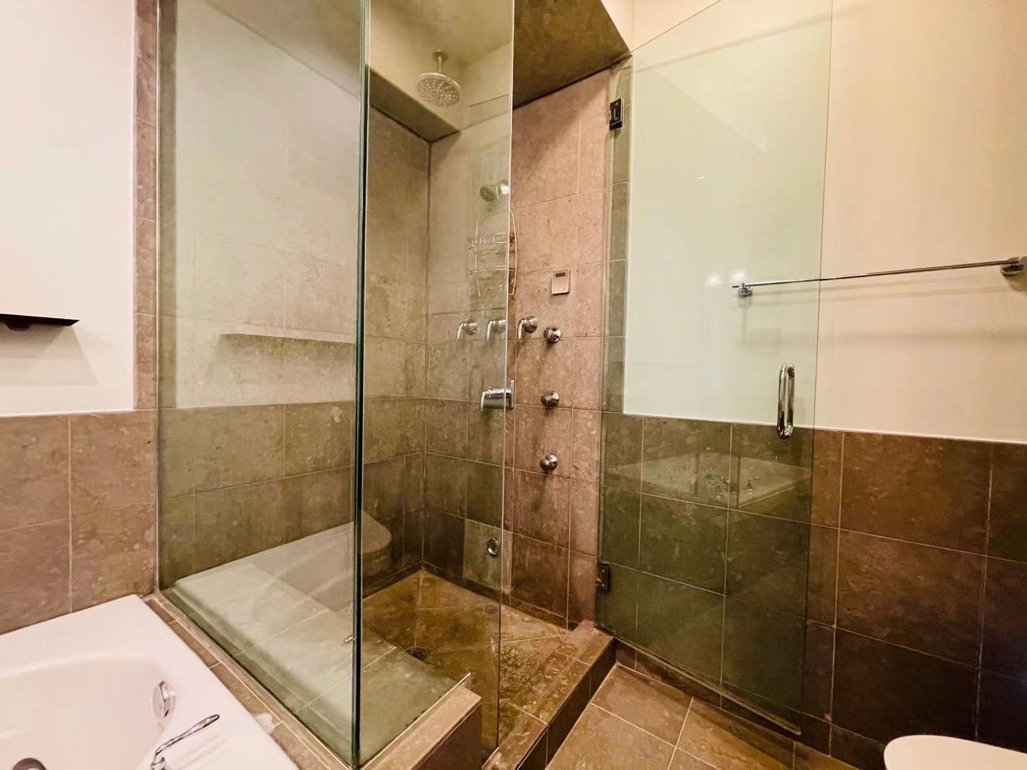 39 North Morgan Street, Unit 3 Chicago, IL 60607 - Photo 7 of 17 a bathroom with a shower and a sink