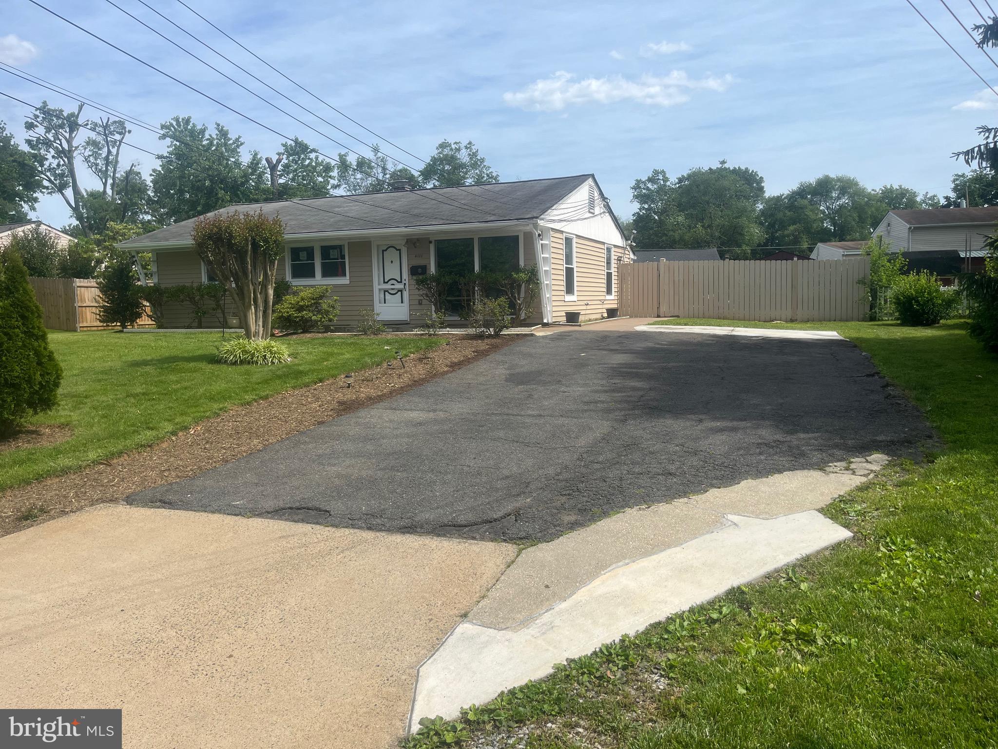 4111 Lawrence Street Alexandria, VA 22309 - Photo 38 of 42 front view of house with a yard