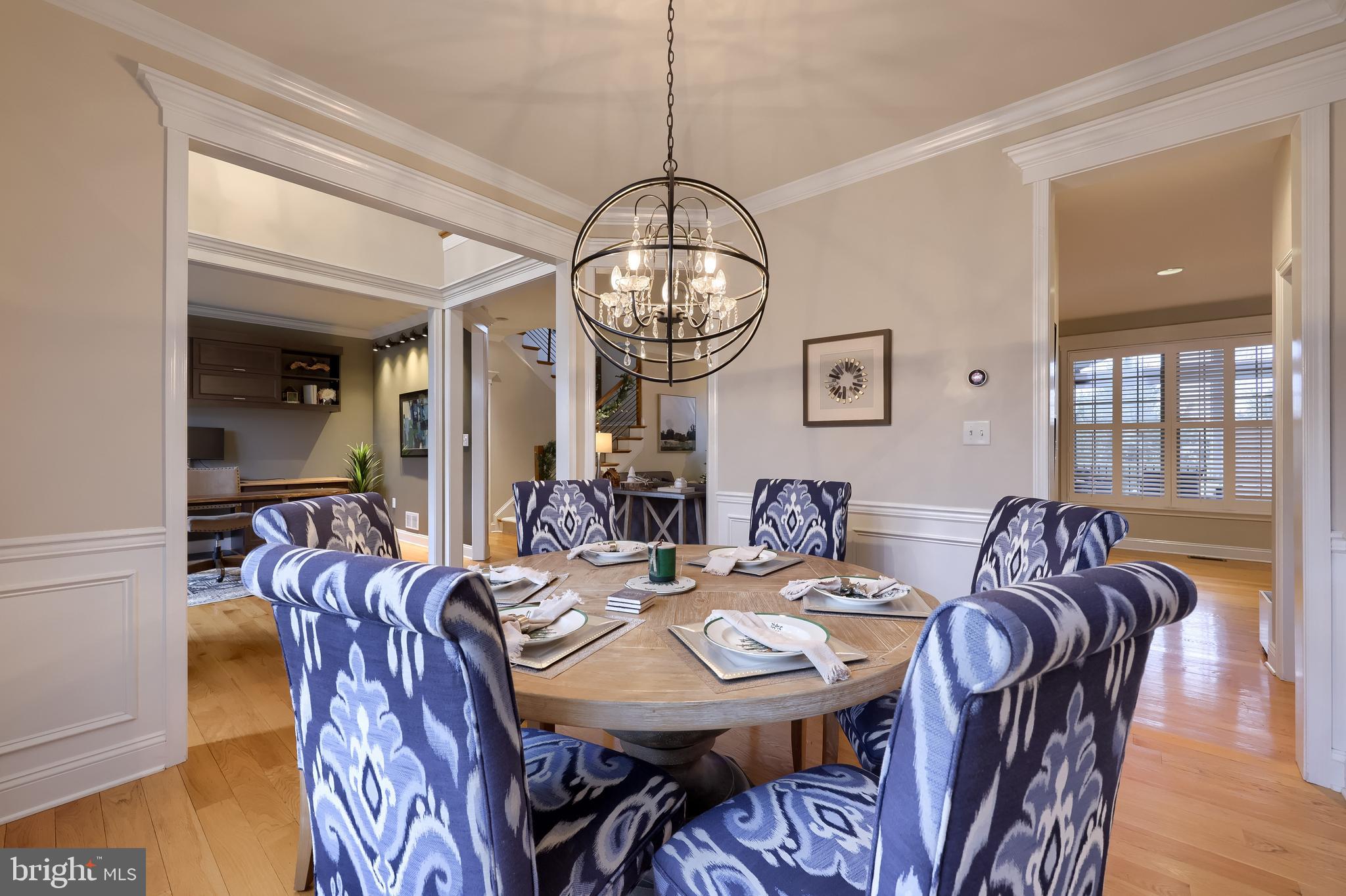 307 Bowyer Lane Lititz, PA 17543 - Photo 13 of 64 a view of a a dining room with furniture window and wooden floor