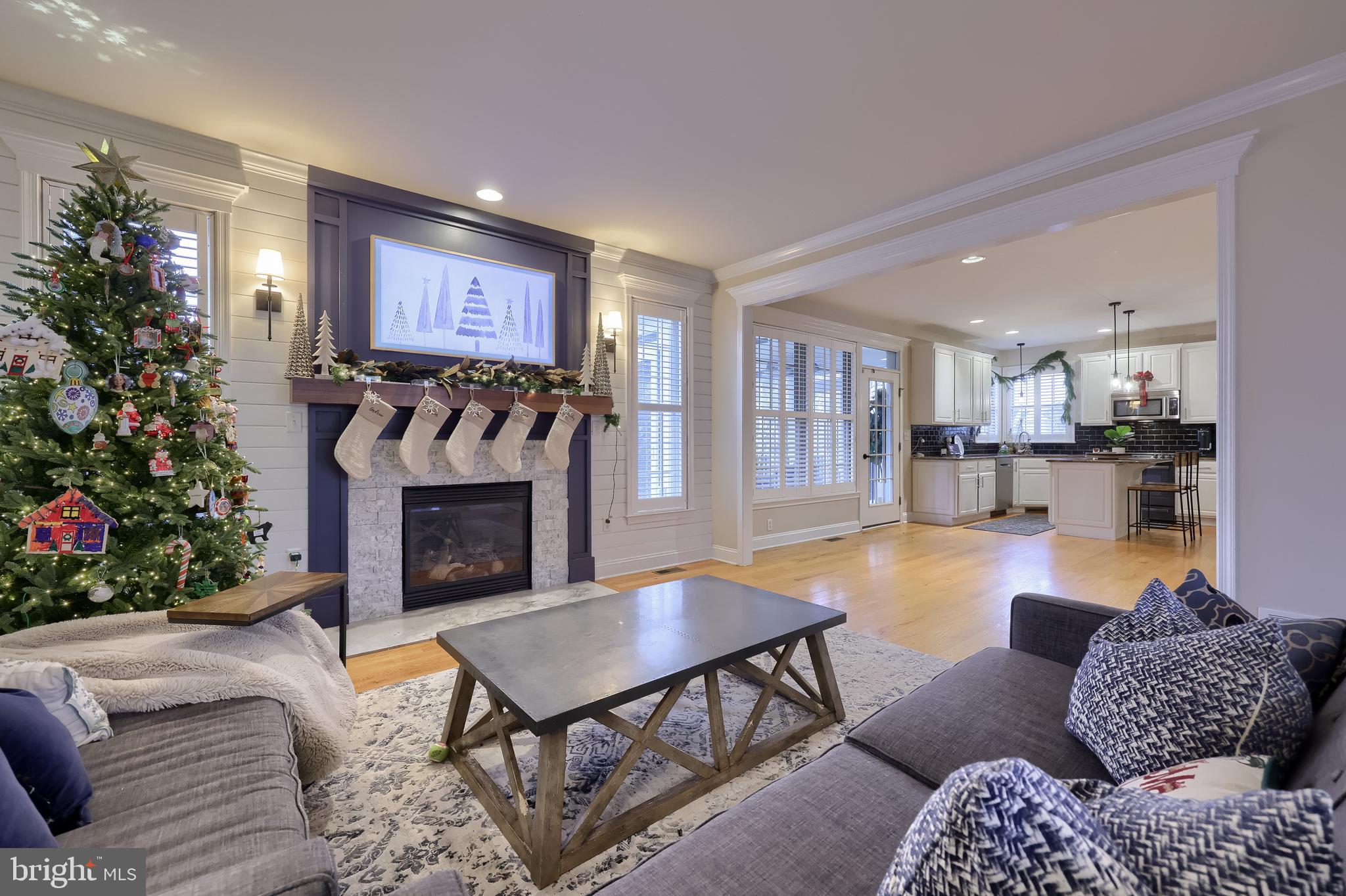 307 Bowyer Lane Lititz, PA 17543 - Photo 17 of 64 a living room with furniture and a fireplace