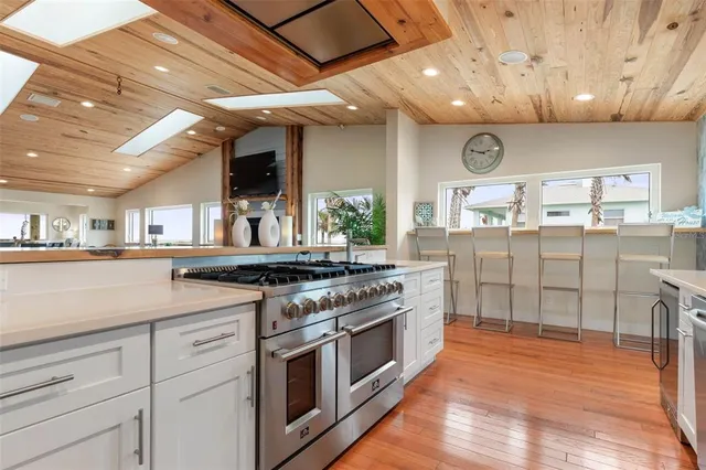 a outdoor living space with furniture