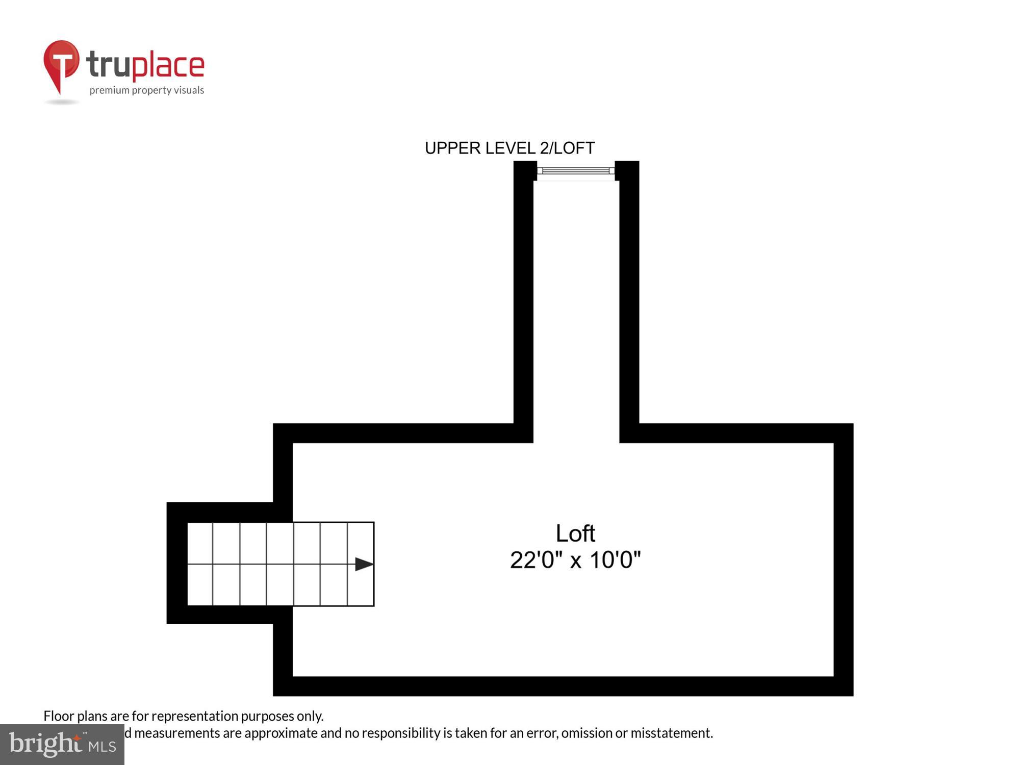 6975 Idylwood Road Falls Church, VA 22043 - Photo 66 of 67 Upper Level 2/Loft Floor Plan