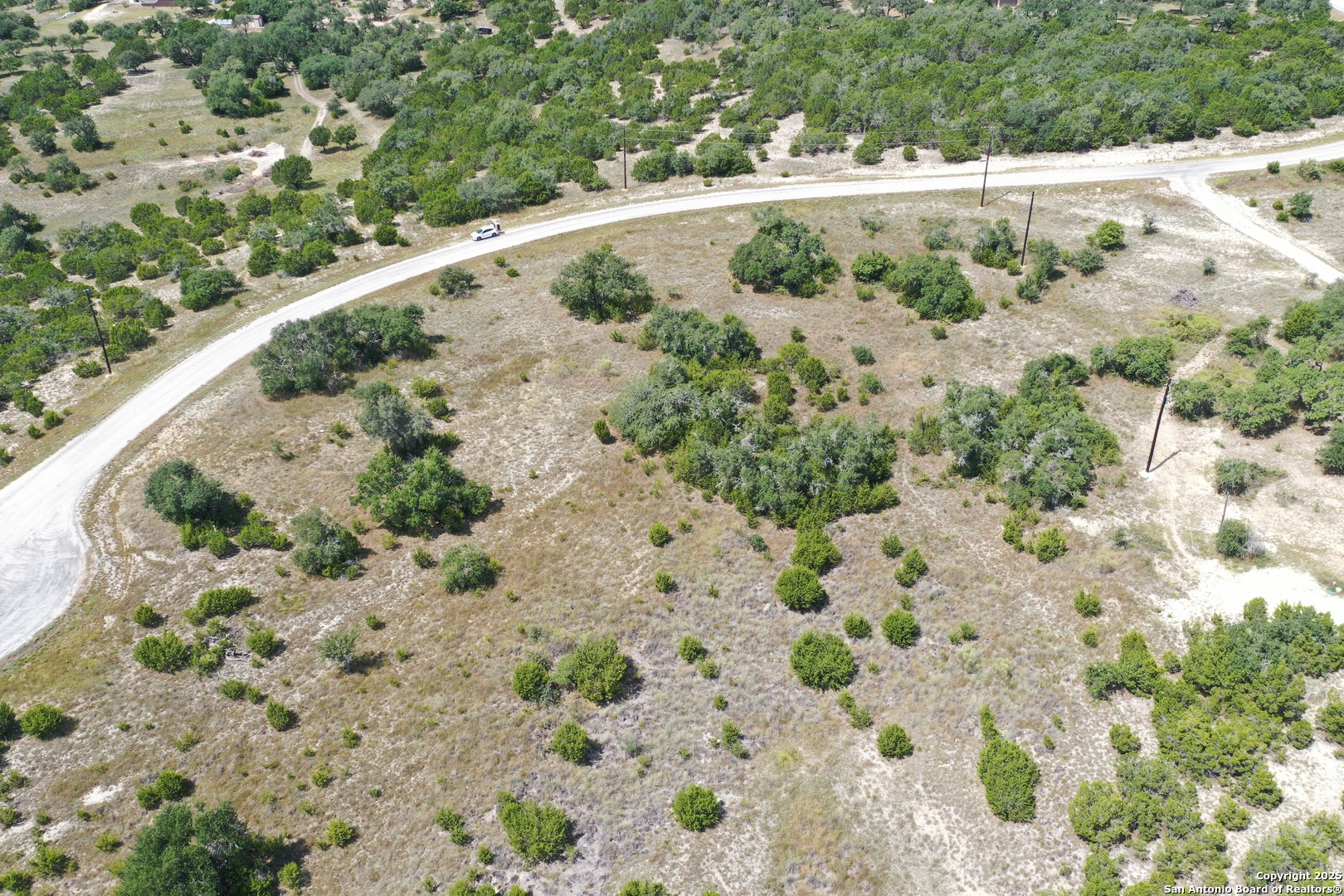 534 Rock Trail Place Spring Branch, TX 78070 - Photo 2 of 27 a view of a yard with plants and large trees
