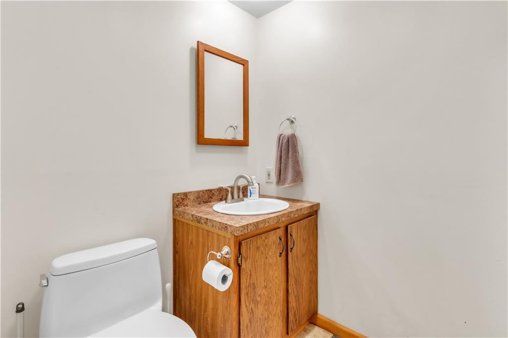 1636 Brodhead Road Coraopolis, PA 15108 - Photo 13 of 30 Perfectly placed for convenience! This main-floor half bath is located just off the laundry room in the kitchen, offering practicality for daily use.