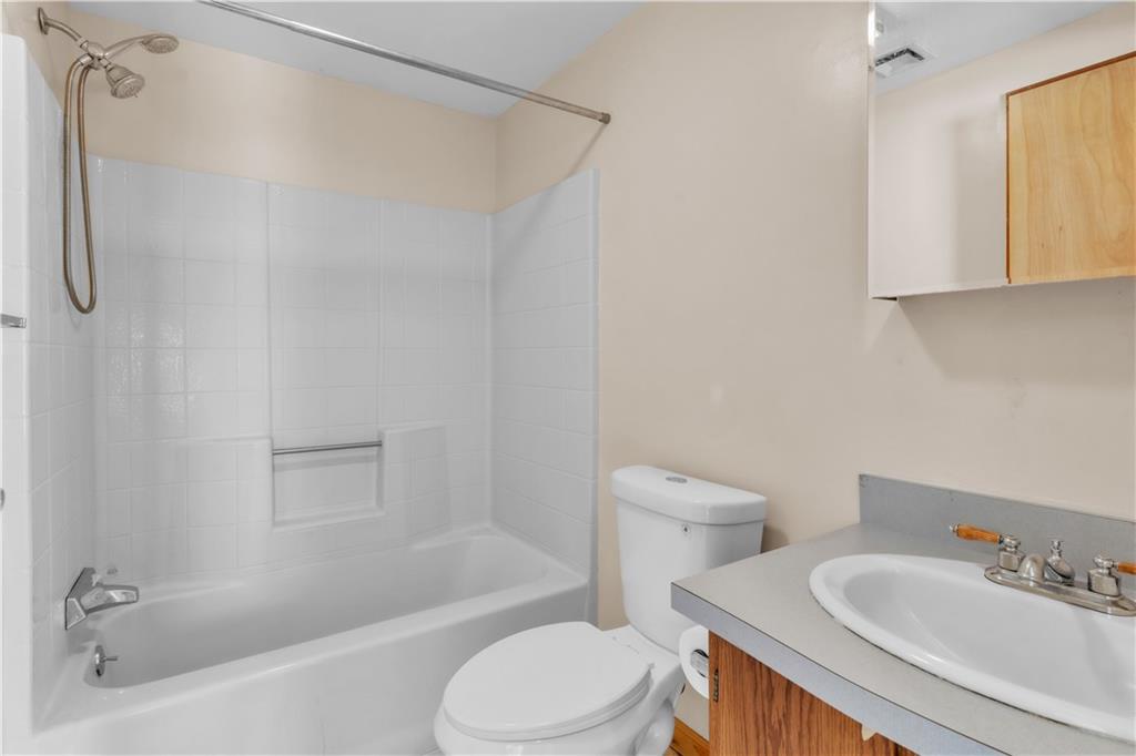 1636 Brodhead Road Coraopolis, PA 15108 - Photo 25 of 30 This full bath on the second floor features a brand-new toilet.