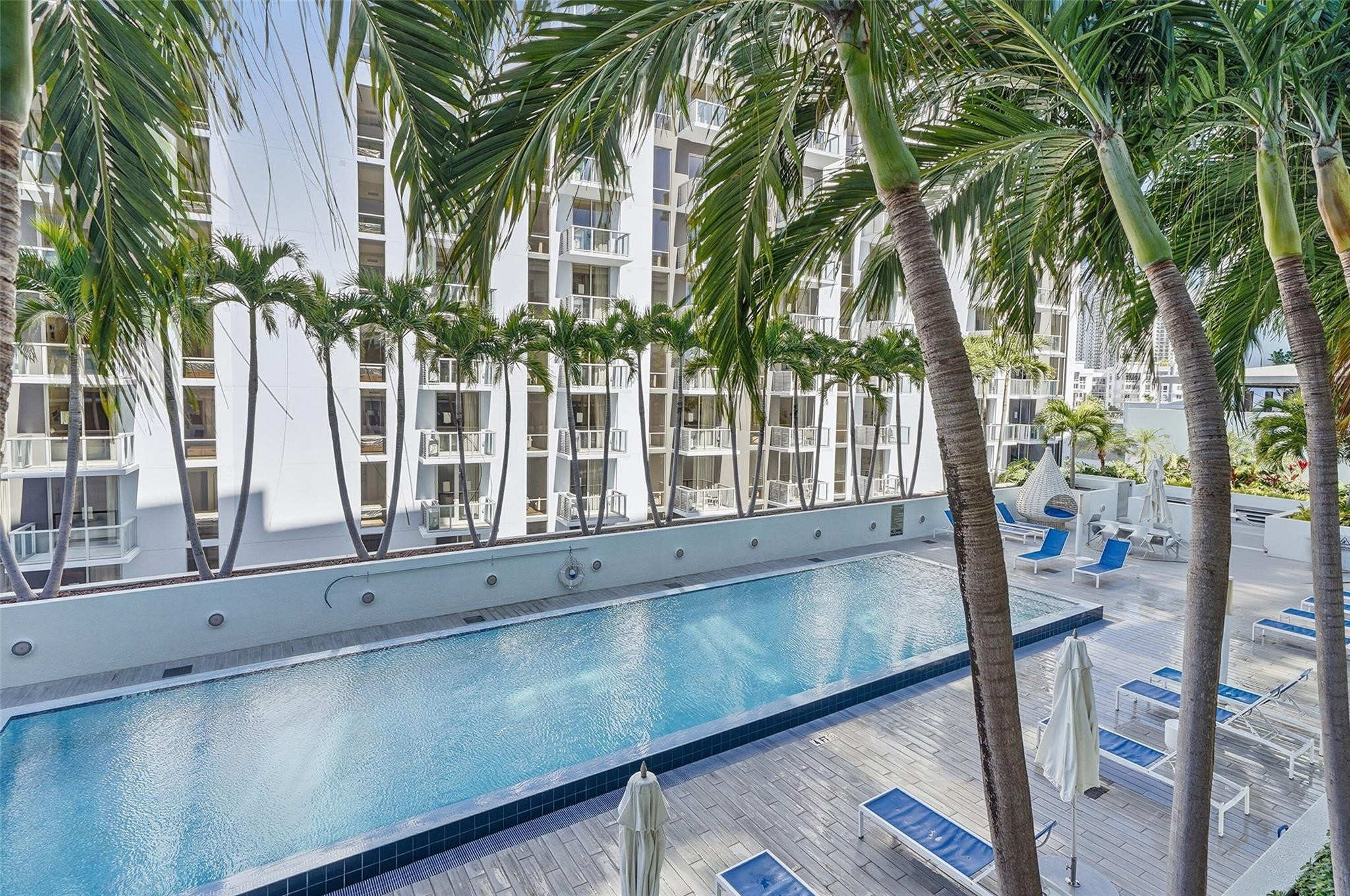 1600 Southwest 1st Avenue, Unit 510 Miami, FL 33129 - Photo 29 of 75 a view of a house with a swimming pool