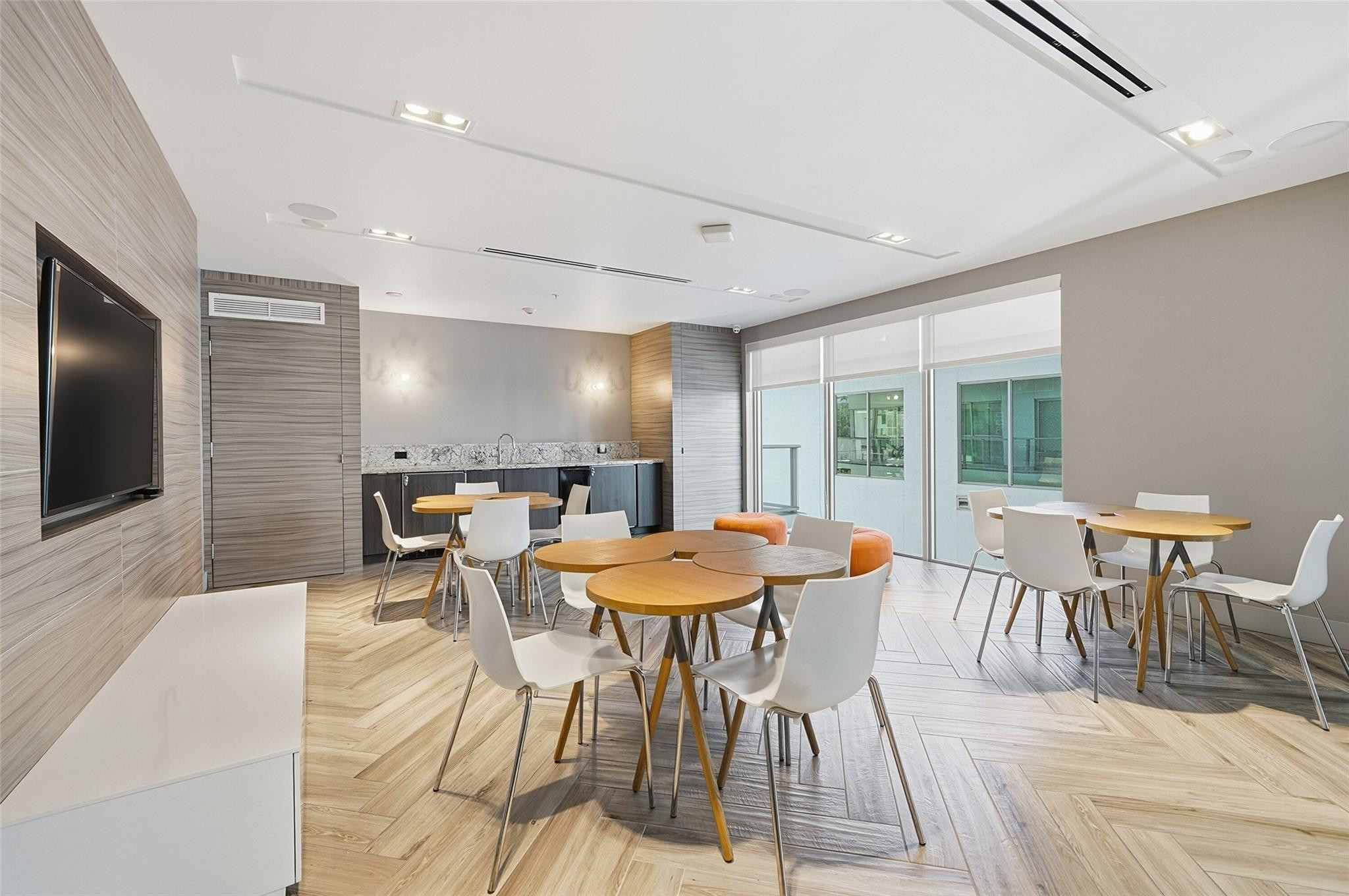 1600 Southwest 1st Avenue, Unit 510 Miami, FL 33129 - Photo 37 of 75 a dining room with furniture and wooden floor