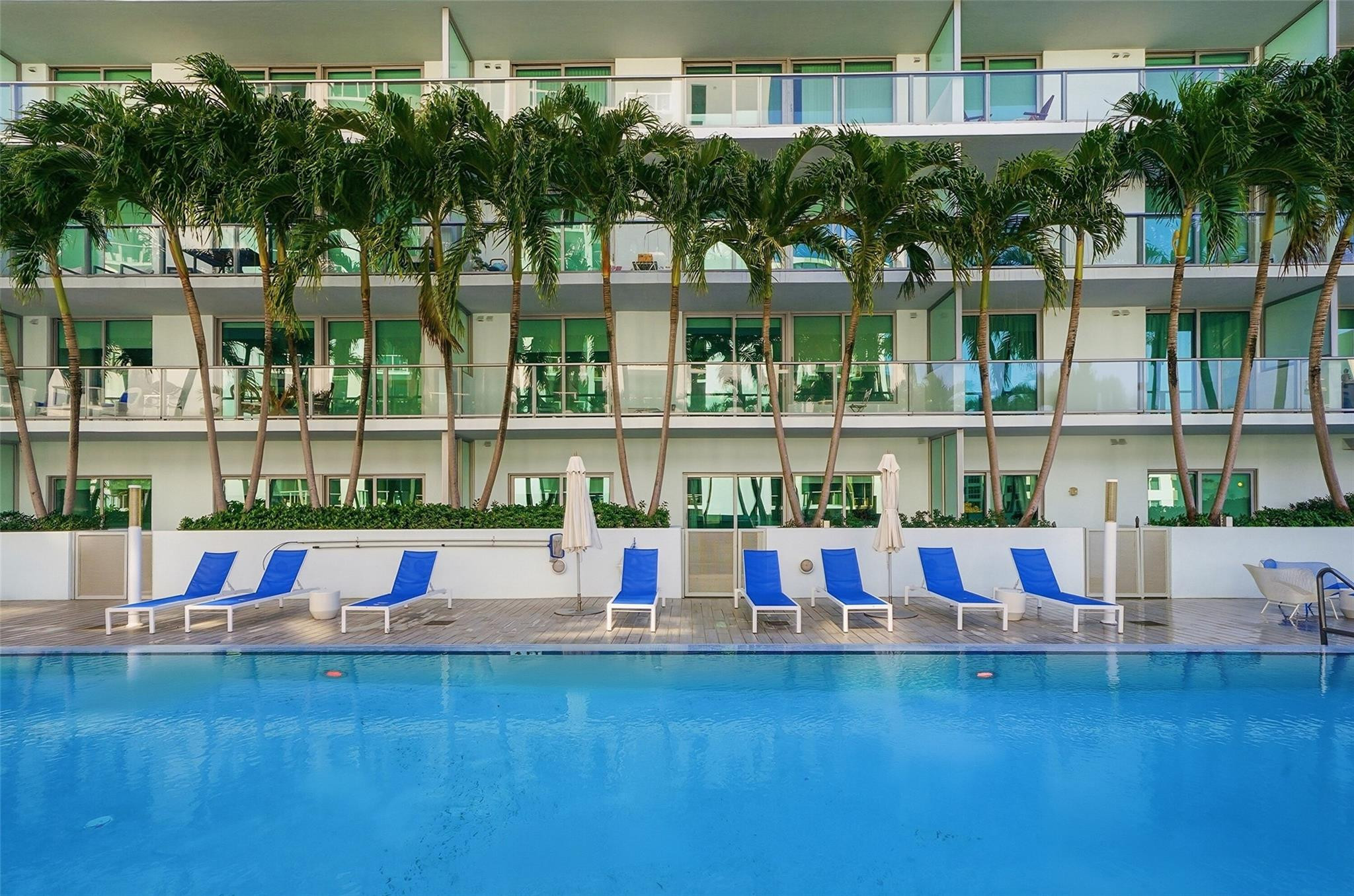 1600 Southwest 1st Avenue, Unit 510 Miami, FL 33129 - Photo 56 of 75 a view of swimming pool with a yard and sitting area