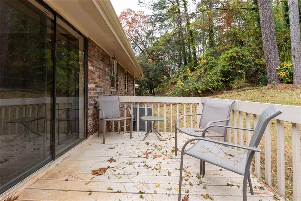 4424 Locksley Road Tucker, GA 30084 - Photo 40 of 50 a view of a chairs and table in the balcony