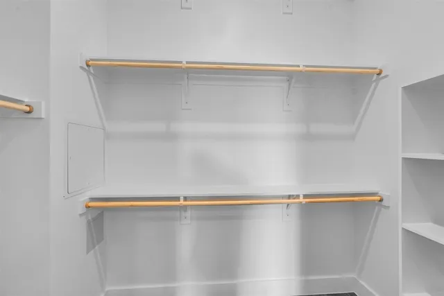 a close view of shower